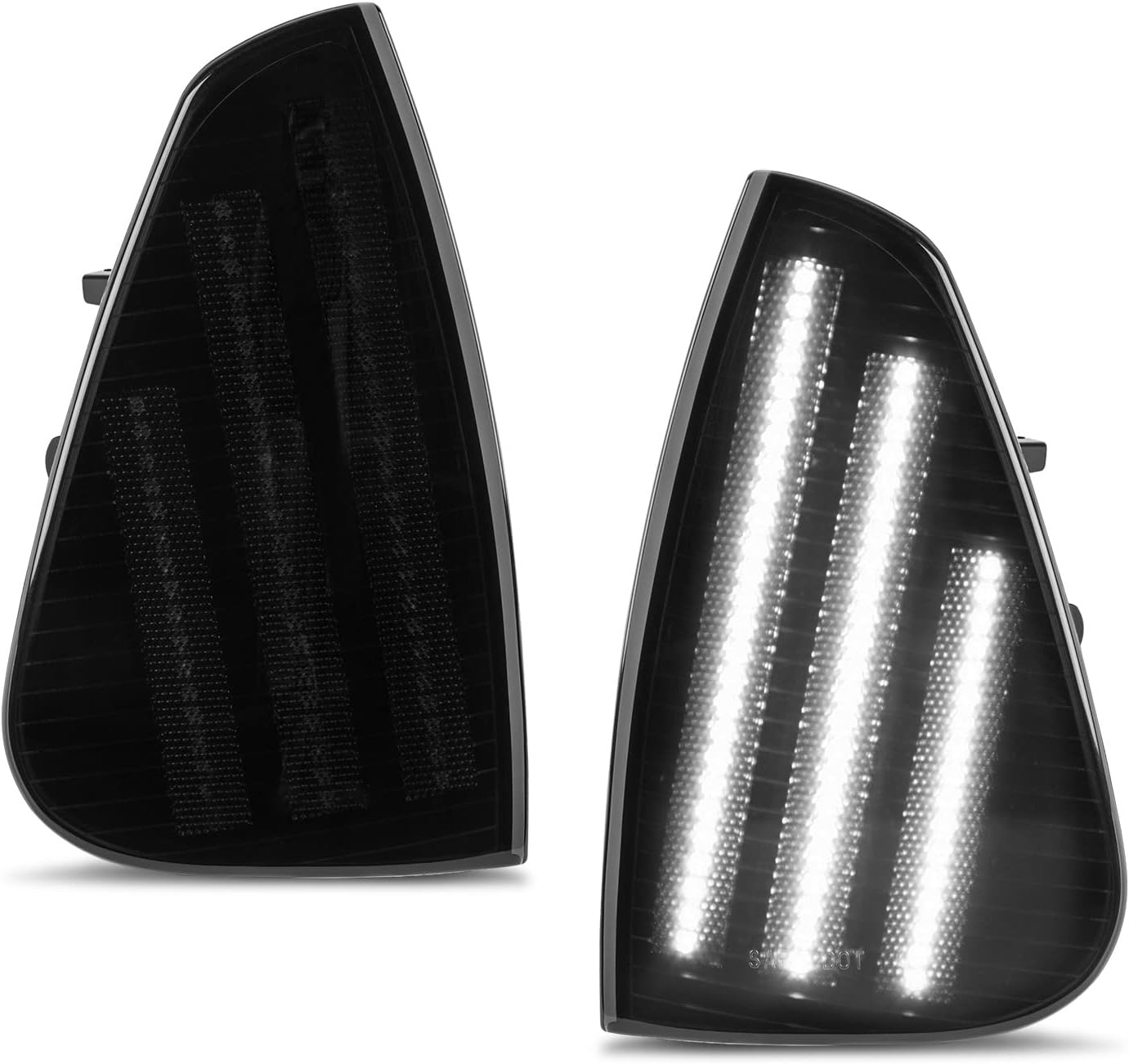Gempro LED Front Side Marker Lights Assembly for Dodge