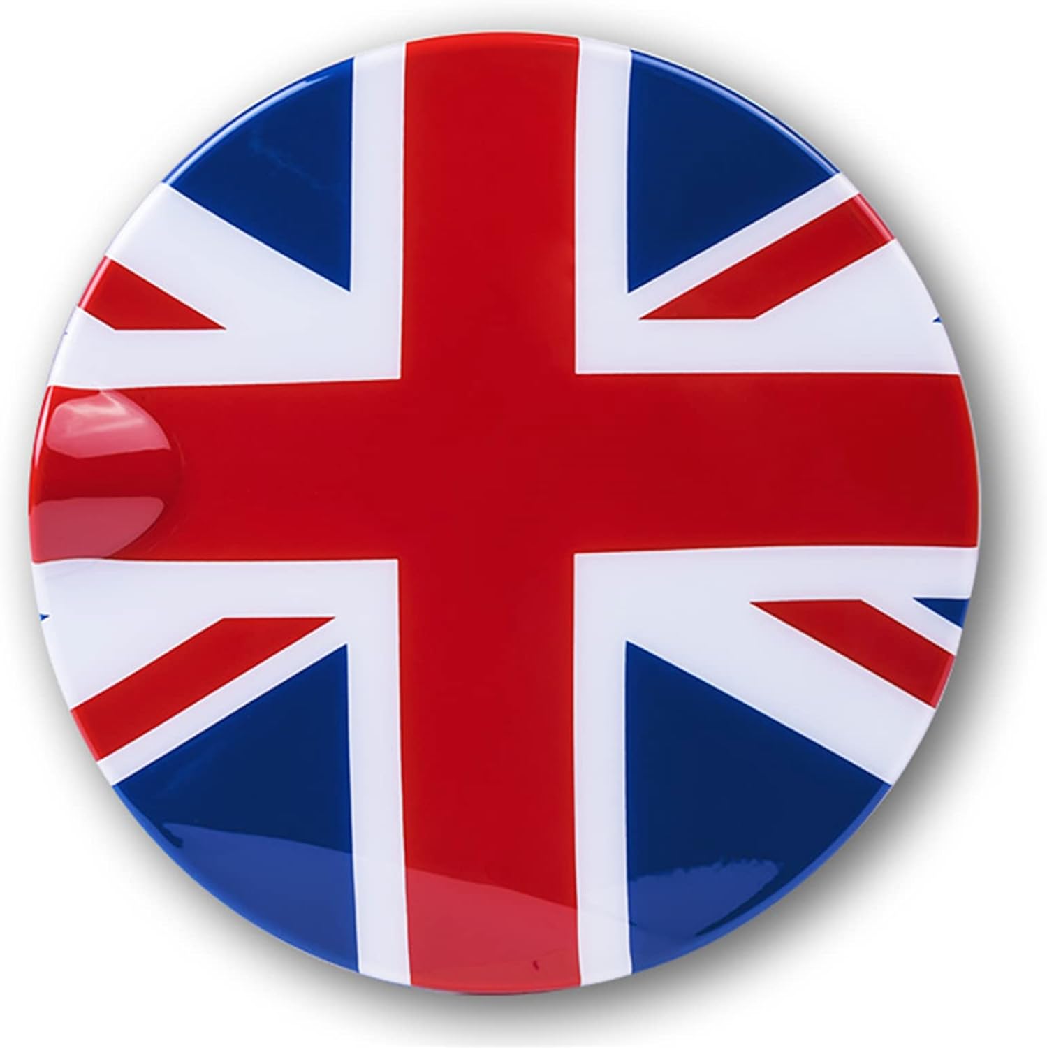 ABS Fuel Tank Gas Cap Cover Trim for Mini Cooper Hardtop Hatchback Covertible Countryman Clubman (Union Jack,R60 1.5T 1.6T)