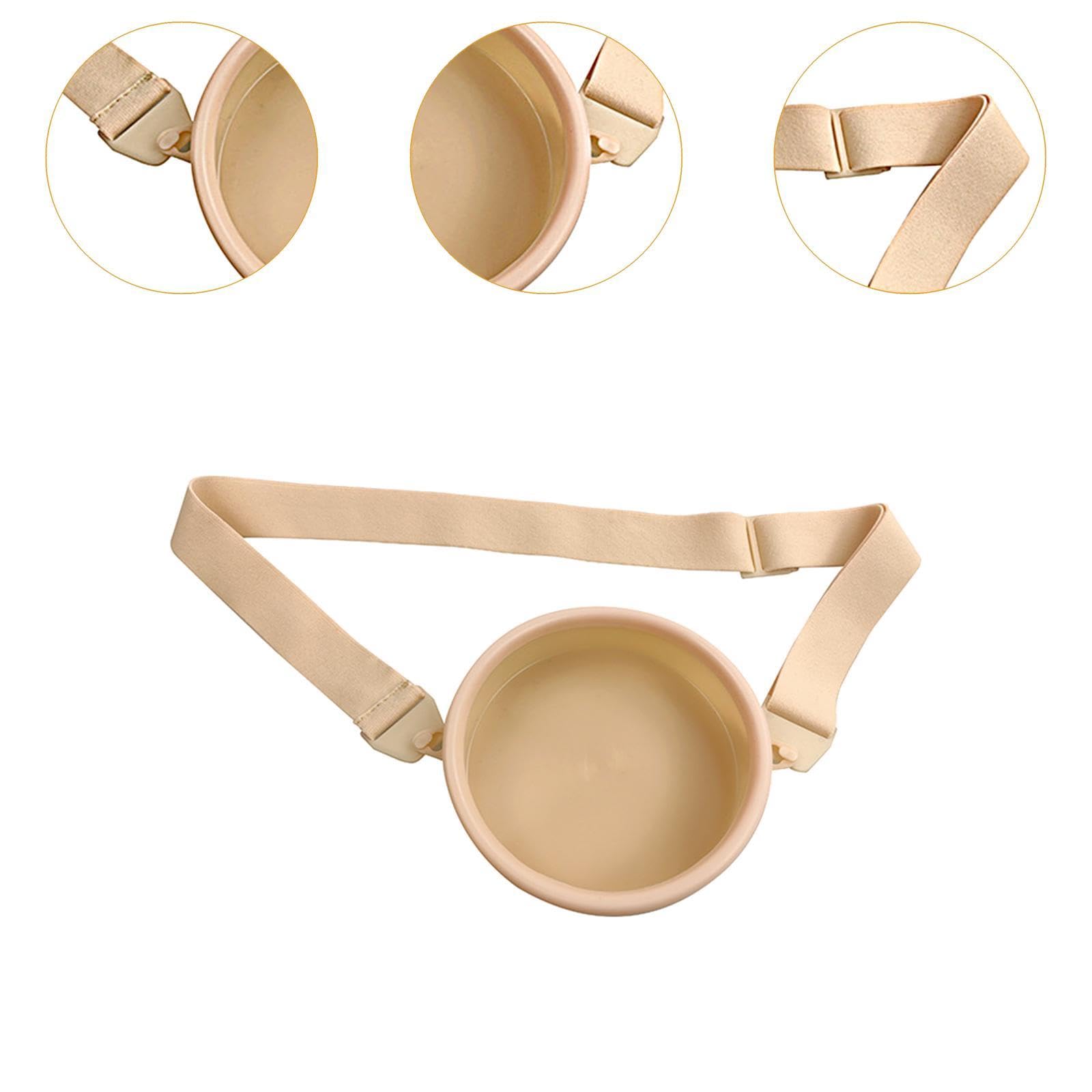 Generic Ostomy Shower Wound Protector Adjustable Bath Cover for Adults with Round Opening