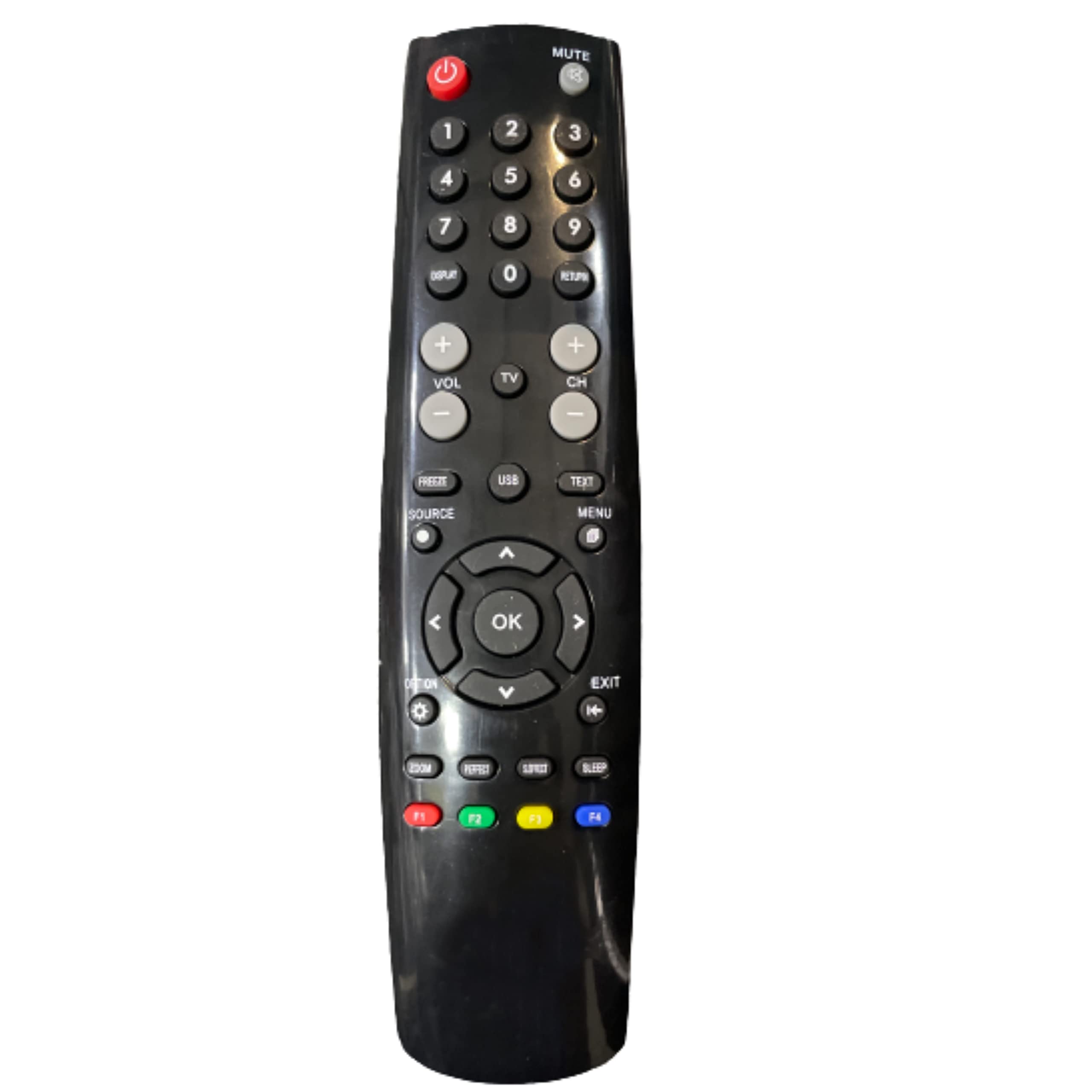 Electvision Remote Control for LED or LCD TV Compatible with VU Led tv(Please Match The Image with Your Existing Remote Before Placing The Order Before)