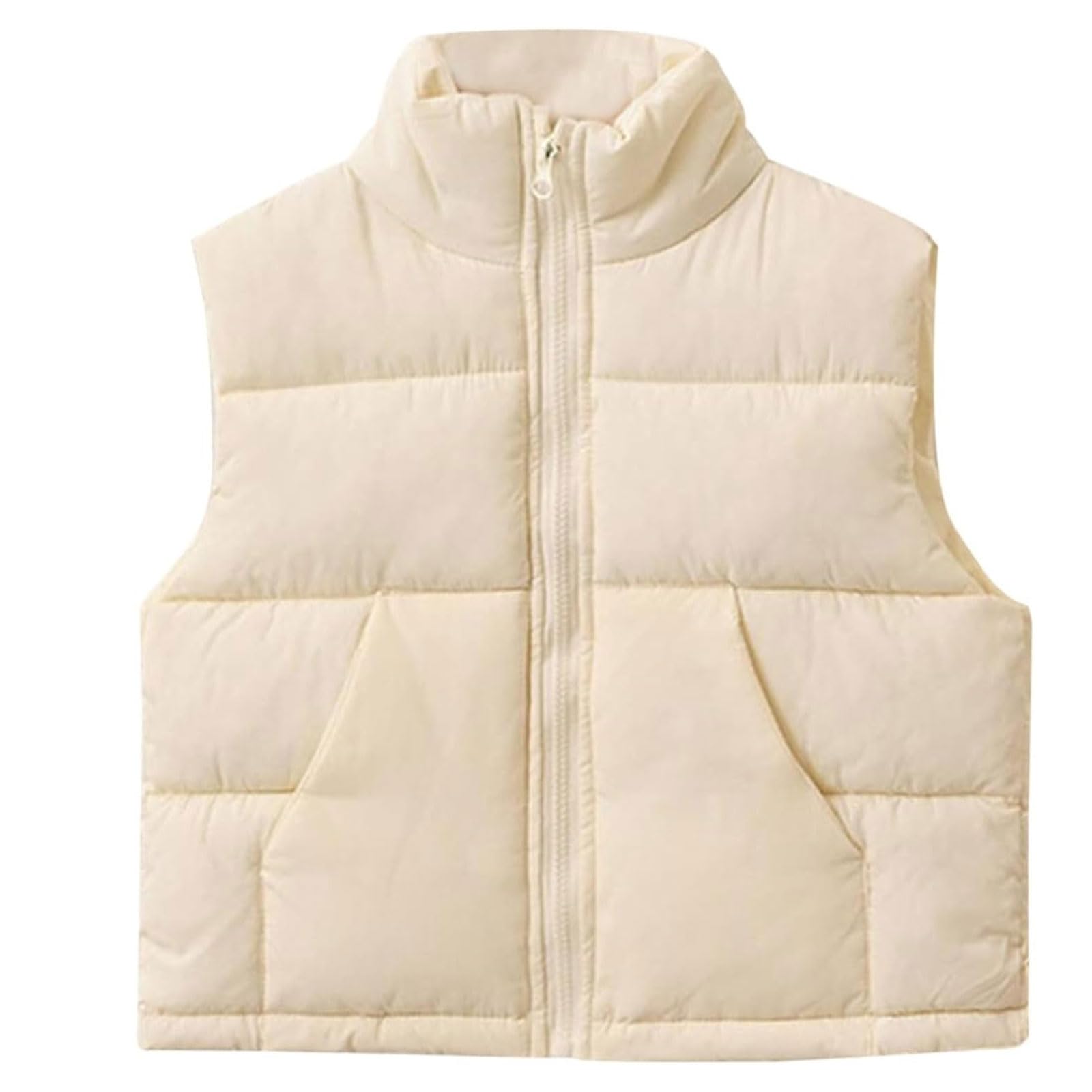 Piumino da ragazzino per bambine Piumino senza maniche Cappotto da completo Piumino invernale per bambino Piumino invernale per bambini Abbigliamento autunno inverno Giubbotto imbottito per ragazzi