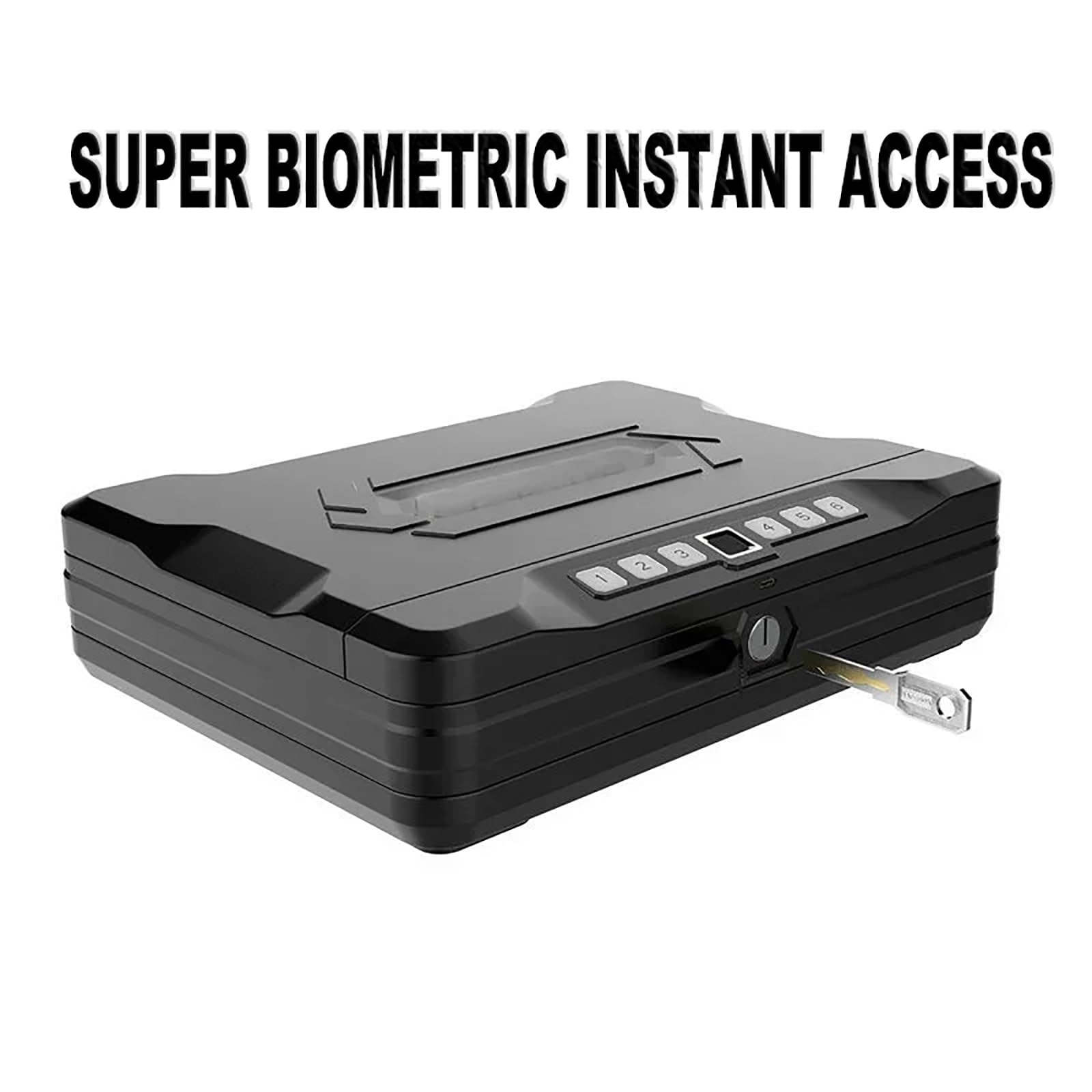 Caja Fuerte for Armas, Caja Fuerte biométrica for Huellas Dactilares, Caja Fuerte for Dinero, Caja Fuerte pequeña con contraseña for Huellas Dactilares, Caja Fuerte de Seguridad, Caja Fuerte