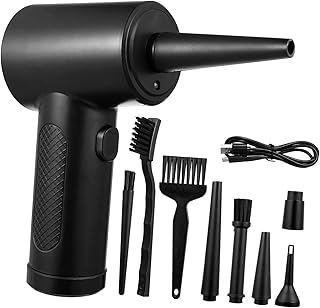 KJHBV Soprador De Pó De Computador Coletor De Pó Portátil Para Teclado Doméstico Espanador De Ar Comprimido Espanador De Ar Elétrico Sem Fio Limpador De Teclado Espanador Elétrico Sem