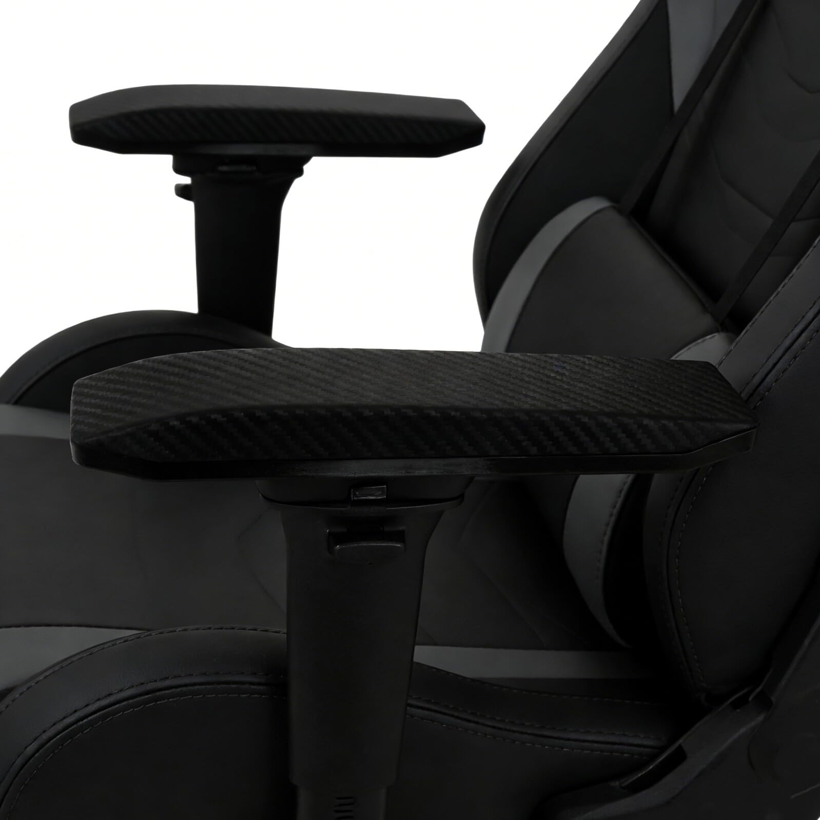 Reposabrazos de Repuesto para Silla Gaming, 2 Piezas PU Negro