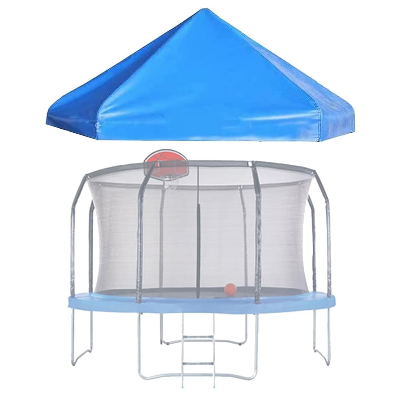 Toldo de protección UV para exteriores, toldo portátil de 6 pies, 8 pies, 10 pies, refugio solar fácil de instalar, diseño ligero para actividades al aire libre