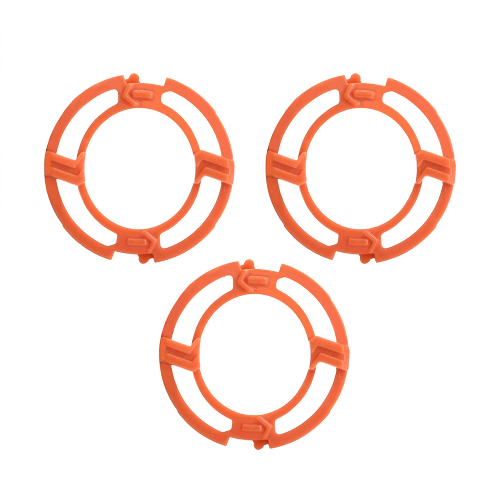 Anillos de Retención de Hoja Naranja de 3 Uds para Modelos Philips Norelco Series 7000 9000 RQ12
