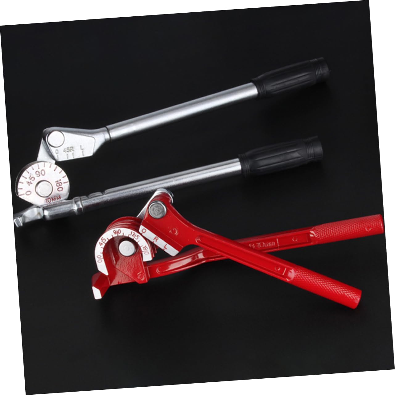 Uonlytech Dobladora De Tubos Manual De Grados Para Fontanería Gas y Refrigeración Para Tubos De Cobre y Aluminio Herramienta