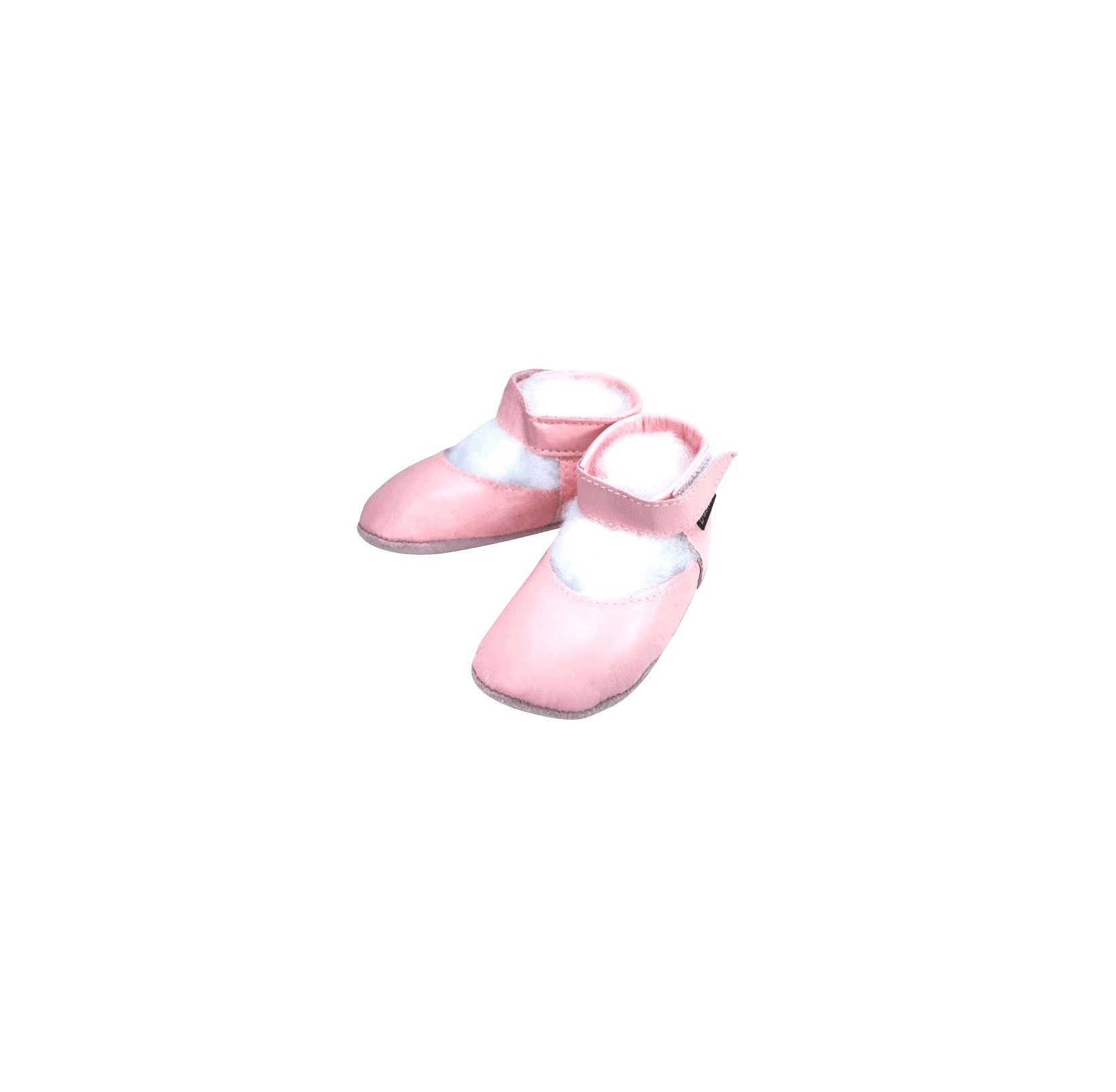 Buskins Baby Shoes: Partees Pink Baby Shoes (Size=6)
