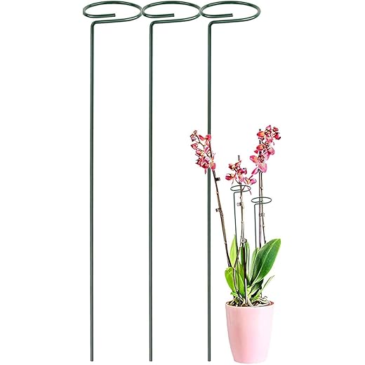 ecofynd Metal Trellis for Plants, Pack of 3, 18 inches