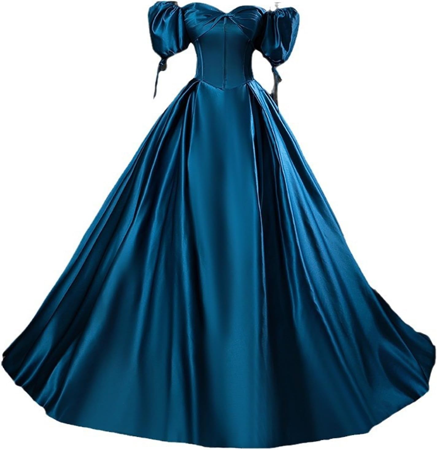 Off The shoulder Victorian Style Southern Belle Ball Gown Puff Long Sleeve Princess Lolita Tea Dress Rococo Dress