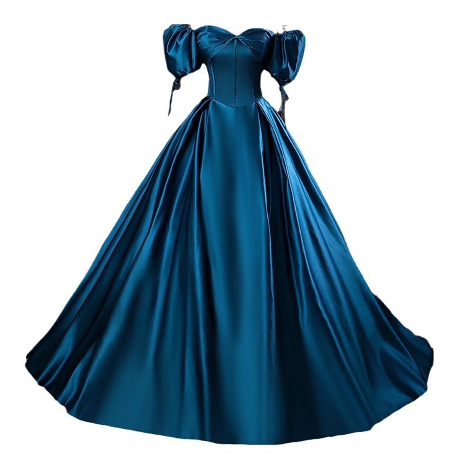 Off The shoulder Victorian Style Southern Belle Ball Gown Puff Long Sleeve Princess Lolita Tea Dress Rococo Dress