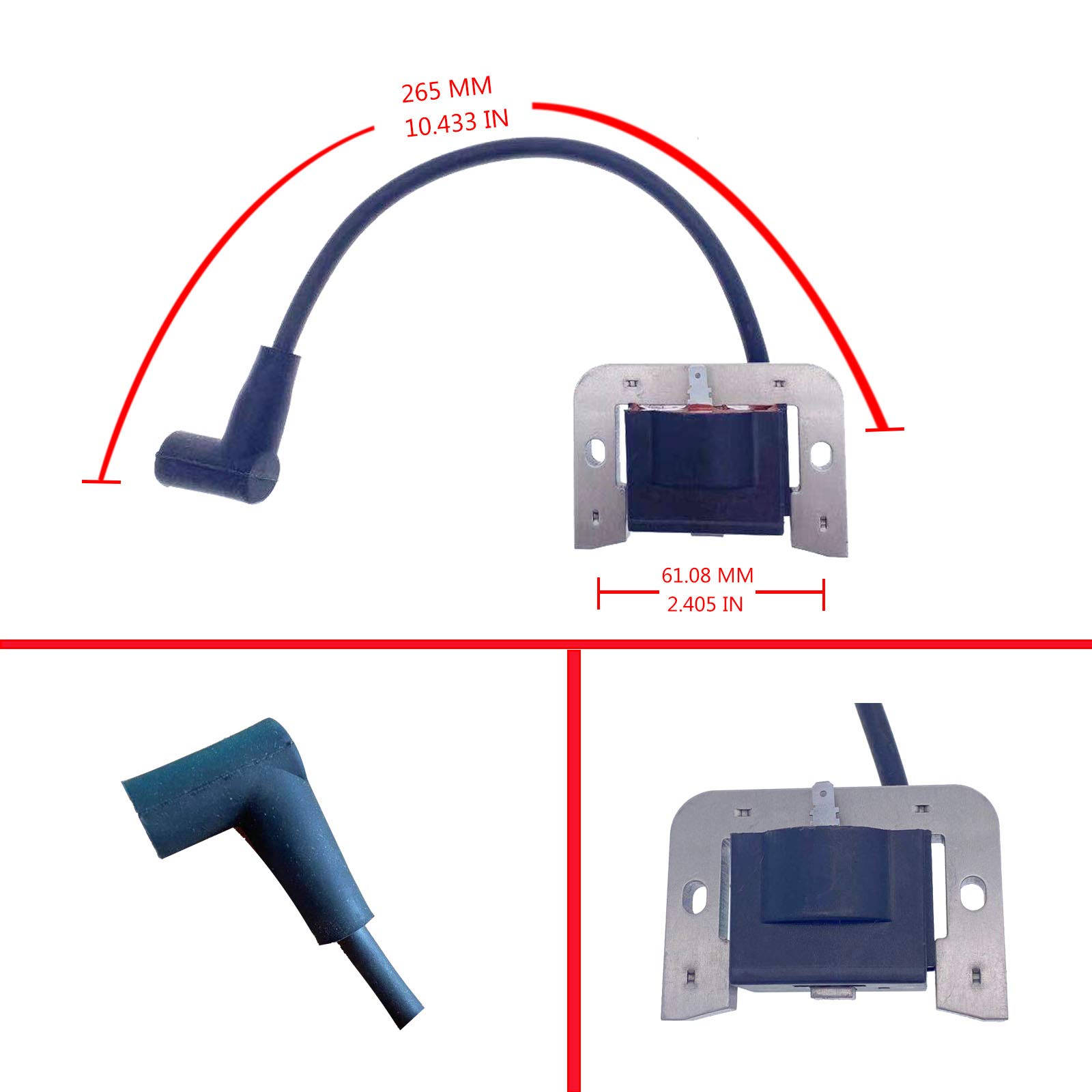 mi-ko Amazon.com: KK 24-584-45 Ignition Coil For Kohler 24 584 01