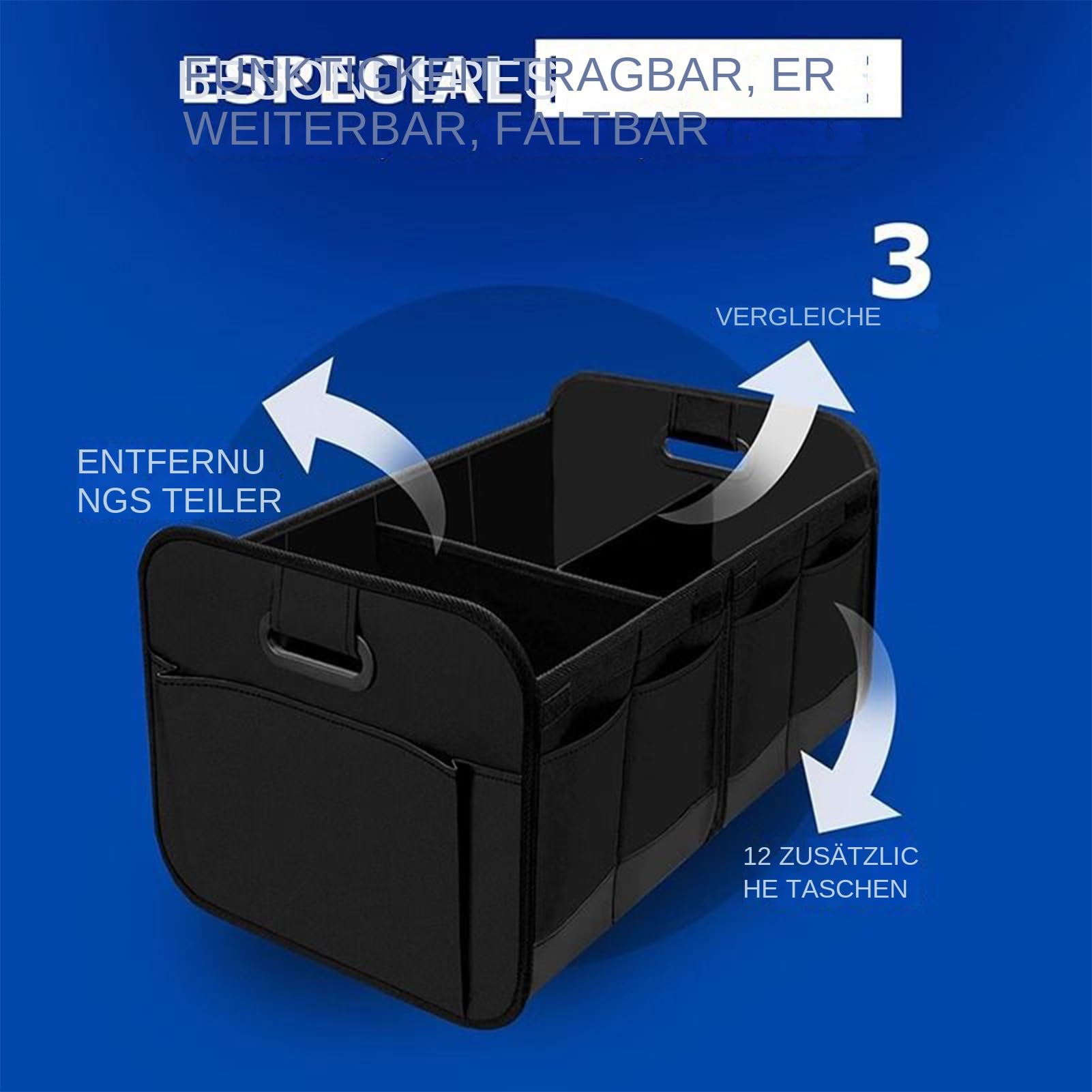 Generisch Kofferraum Organizer Staufach-Box