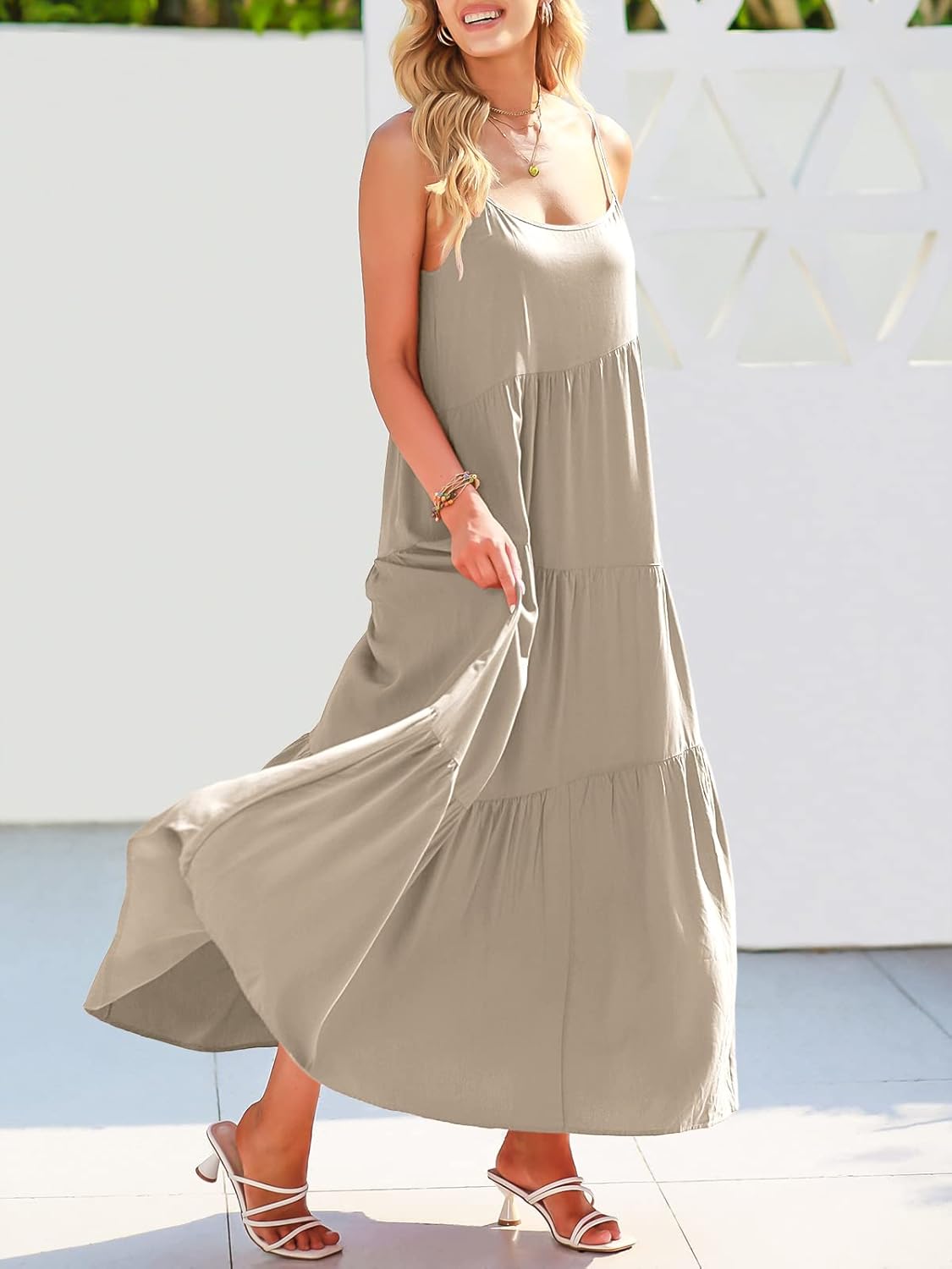 ANRABESS Women’s Summer Casual Maxi Dress