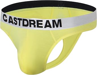 Mens Thong Underwear, Ultra Soft Breathable Male G String, Stretch Fit & Comfort Bulge Pouch T Back Thongs for Men