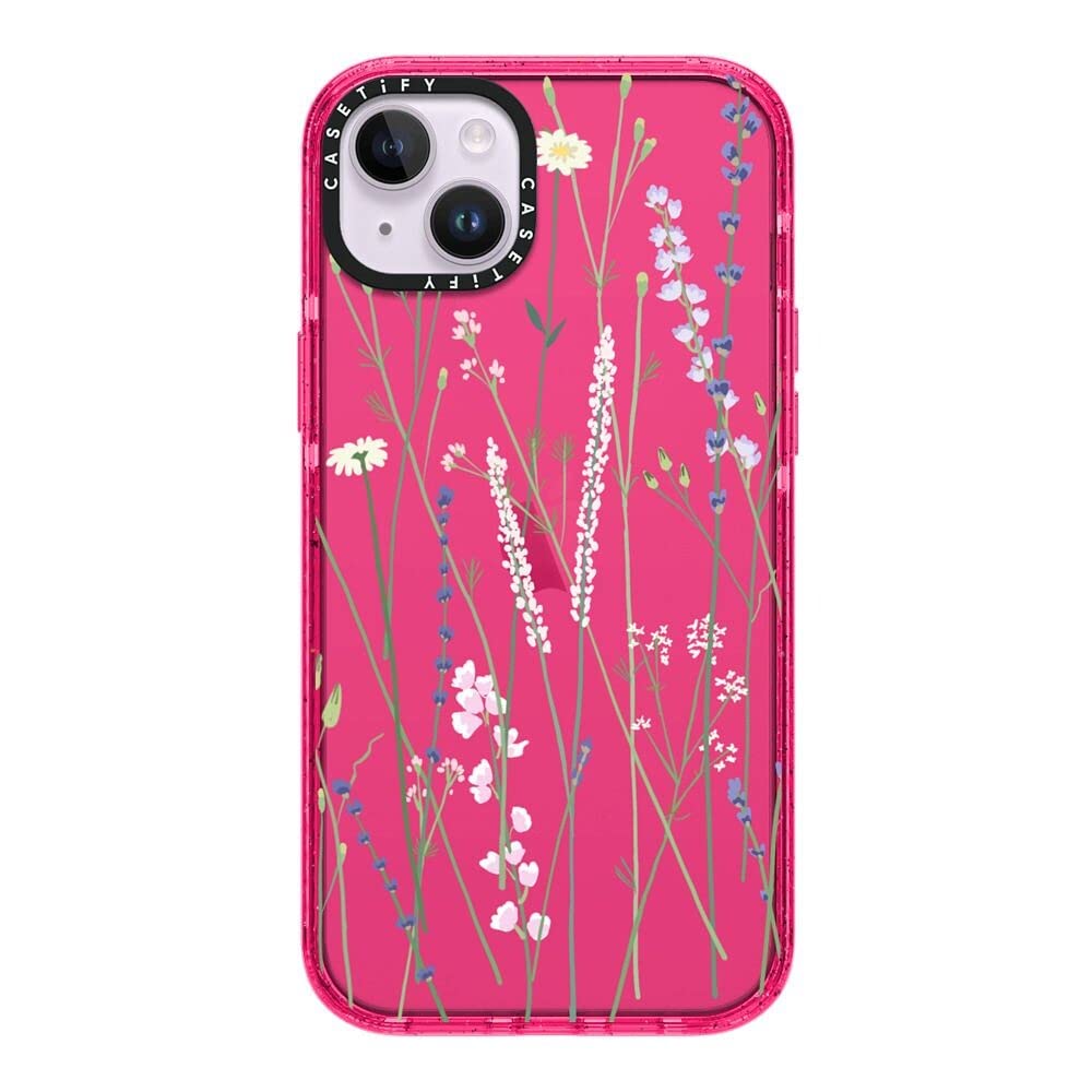 CASETiFY Impact iPhone 14 Plus Case [4X Military Grade Drop Tested / 8.2ft Drop Protection] - Gigi Garden Florals - Bubblegum
