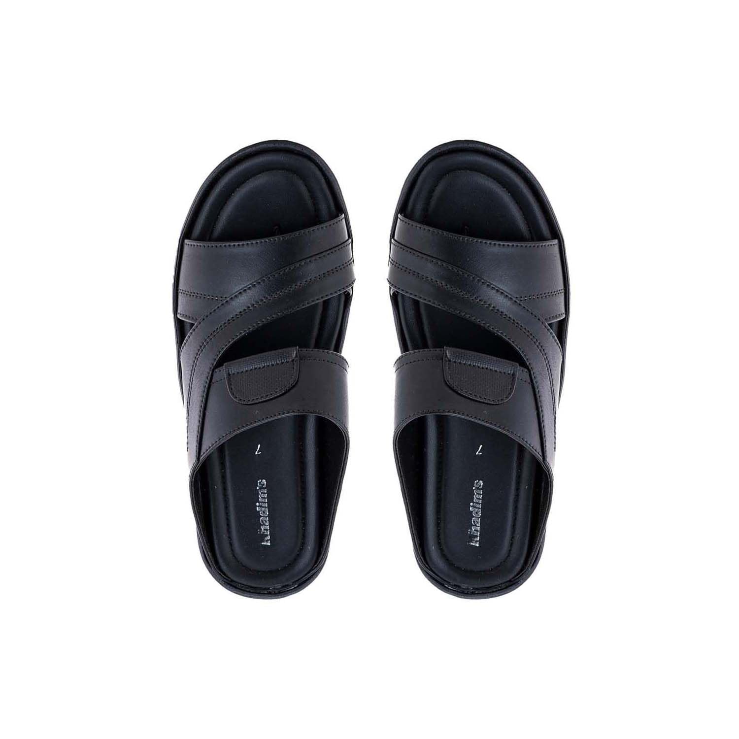 Khadims Black Casual Slip On Sandal for Men (1140056) (B0CX5J6D4R) Amazon Price History, Amazon Price Tracker