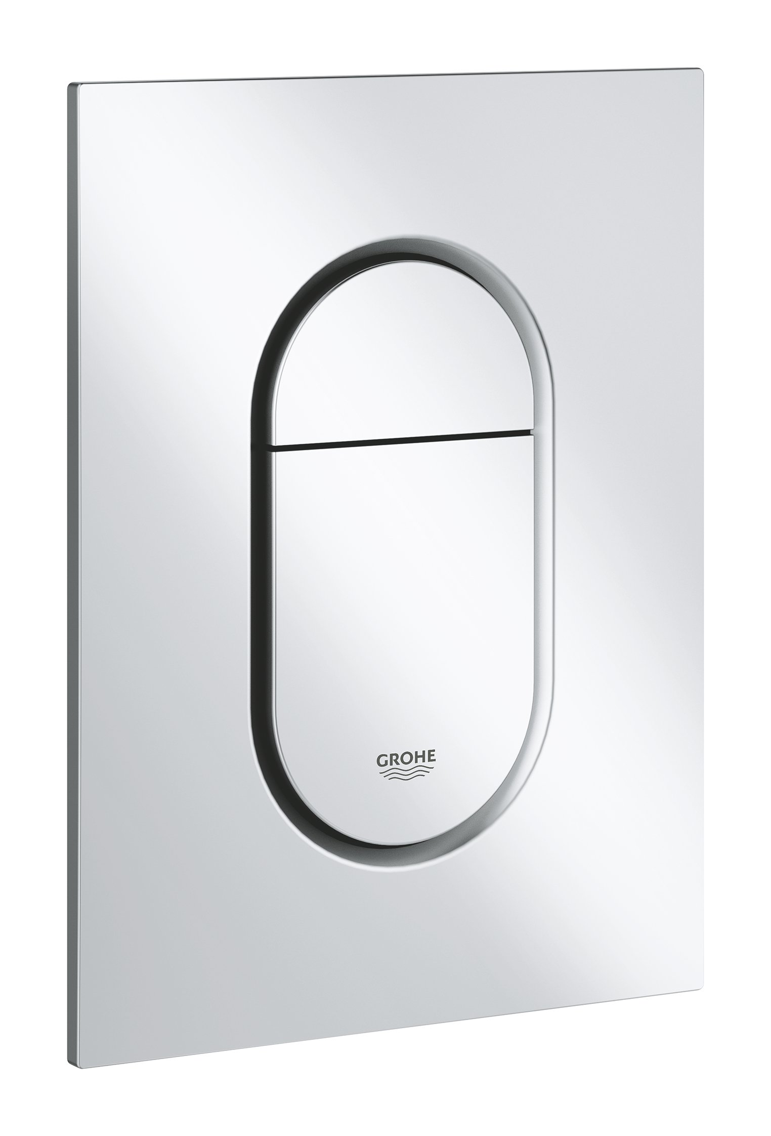Grohe Arena Cosmopolitan Flush Plate Finish: Matt Chrome