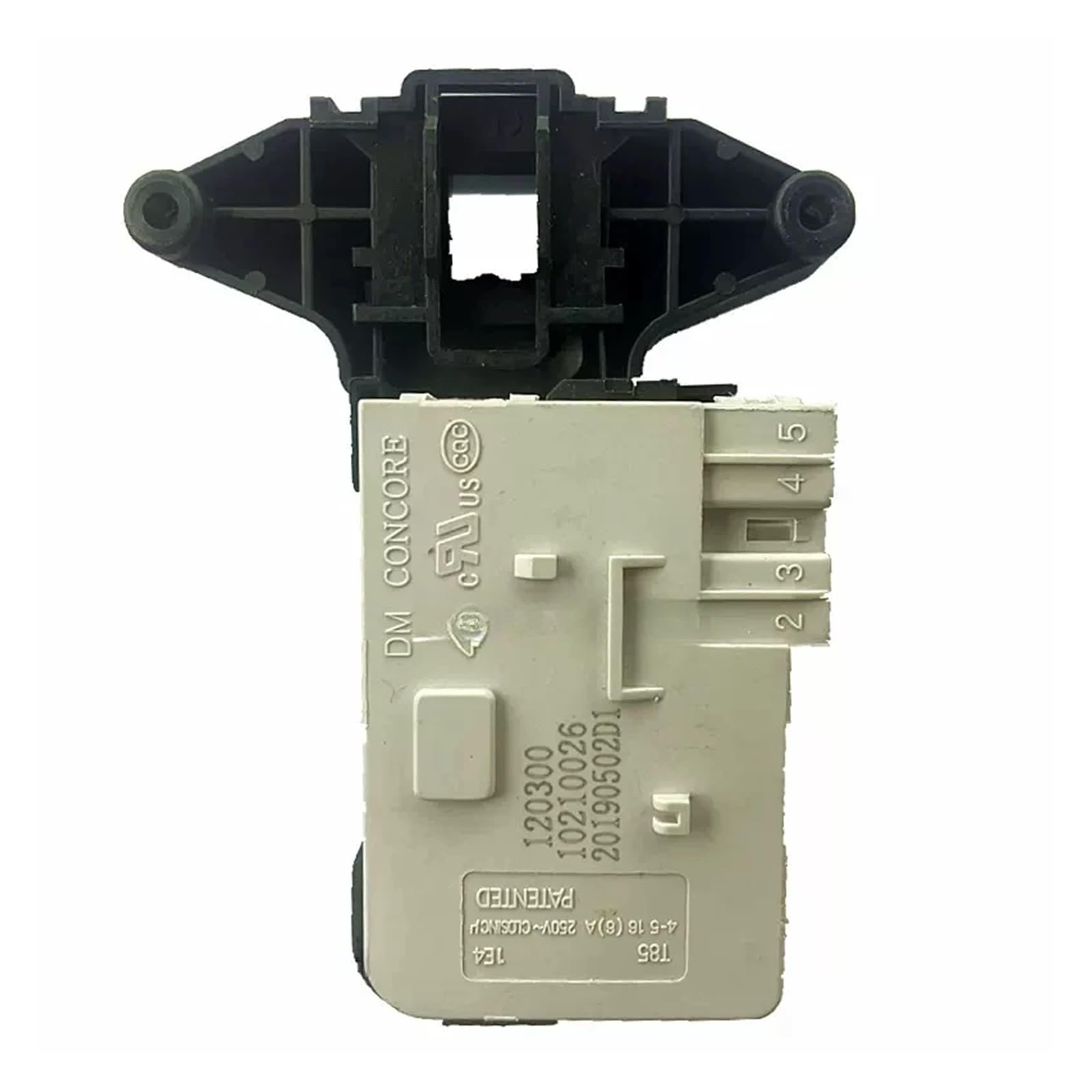 KONGLIE Drum Washer Door Lock Switch Compatible with Daewoo Skyworth F801202ND F751202ND F801207ND