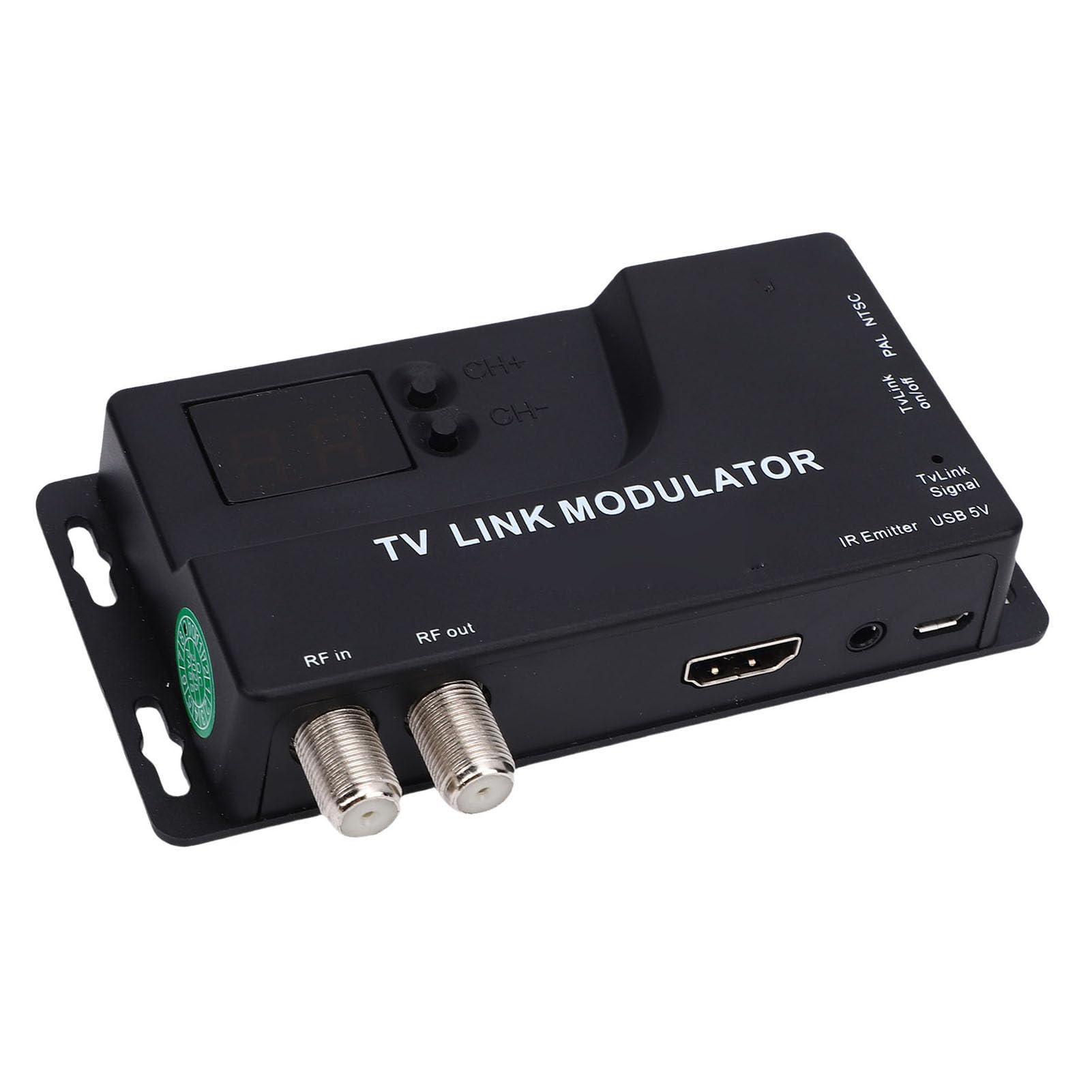 Tosuny Modulador HDMI RF, Convertidor HDMI a Coaxial 1080P con Formato NTSC/PAL, para de Cable de Hotel de TV Antiguo, Compatible con Reproductores Multimedia de Transmisión y
