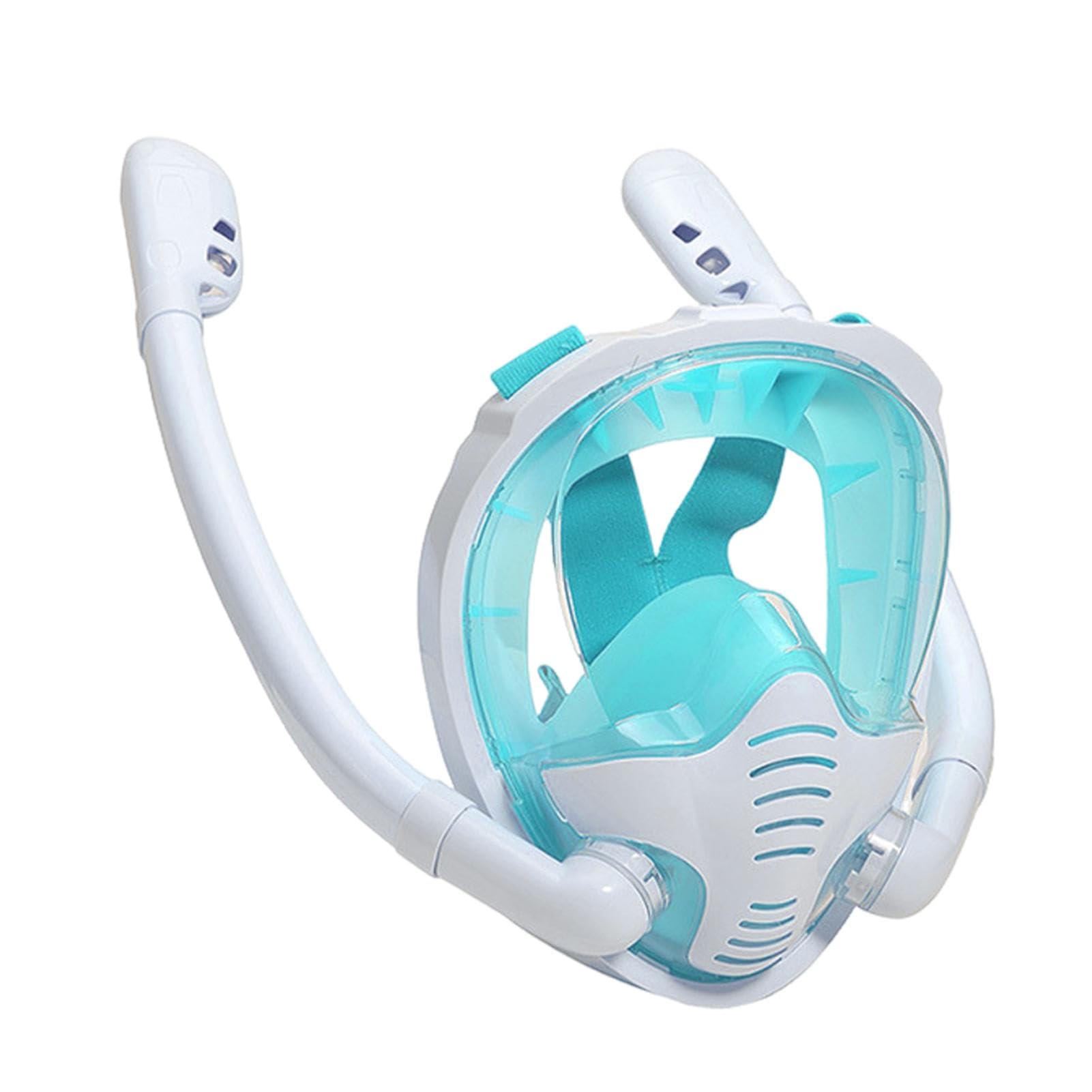 Equipo de Snorkel, Snorkel de Cara Completa Gafas de natación y Set de | Equipo de buceo anti-ligero de respiración segura para natación de entrenamiento de buceo