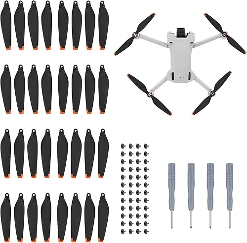 32 hélices Mini 4 ProMini 3 Pro para DJI Mini 3 Pro y Mini 4 Pro cuchillas accesorios de repuesto (no para DJI Mini 3)
