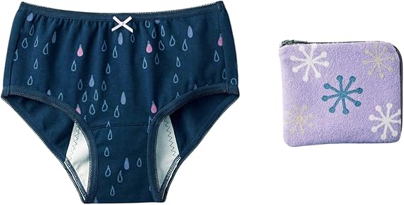 三色ショーツポーチ付き ベルメゾン 女児ショーツ パンツ 下着