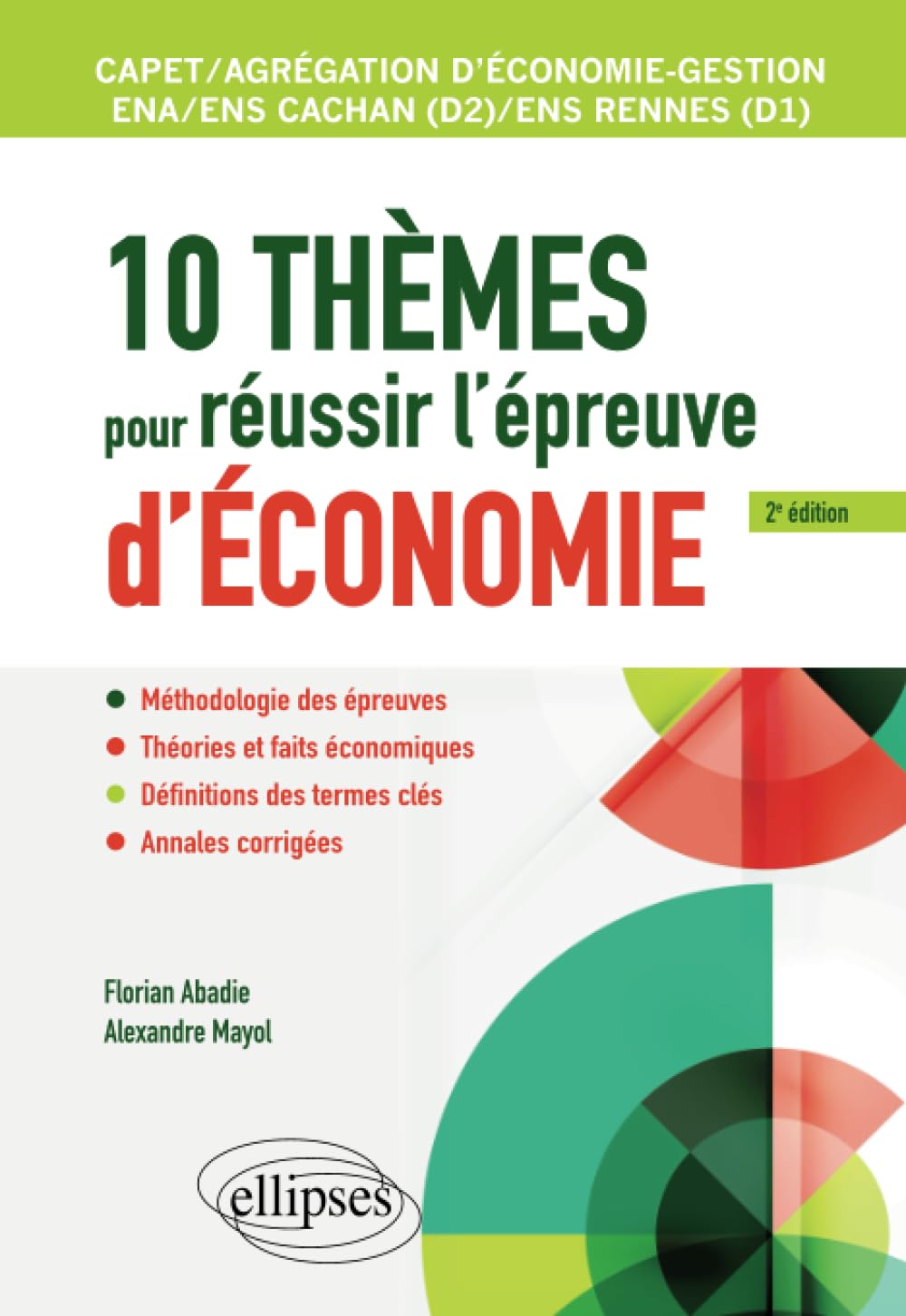 10 thèmes pour réussir l'épreuve d'économie. CAPET et Agrégation économie-gestion, ENS Cachan/ENS Rennes, ENA - 2e édition