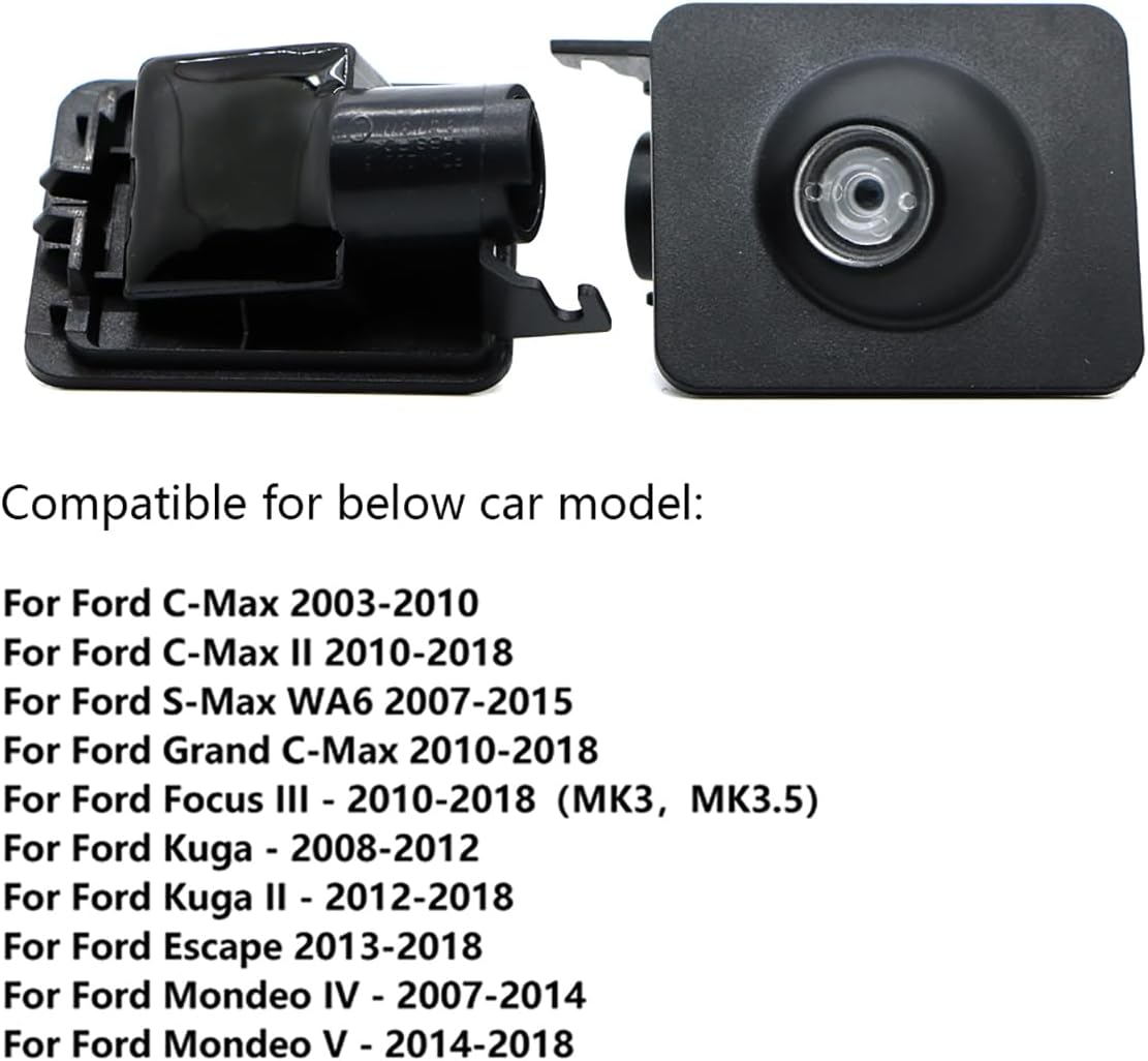 Side Mirror Puddle Lights, projector ghost shadow side mirror welcome angel wings lights for Kuga,Mondeo,C-Max,Escape,Focus(MK3.3.5) 15-18year