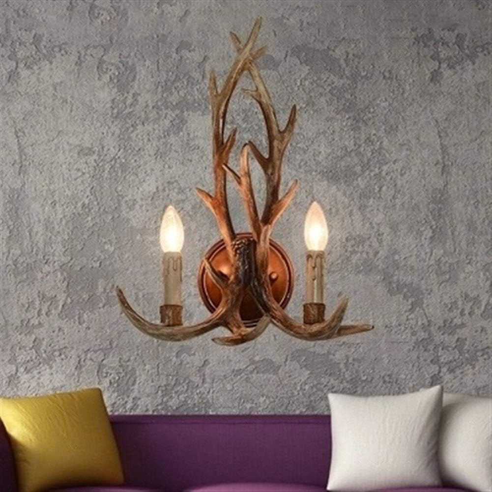 鹿角インテリア間接照明