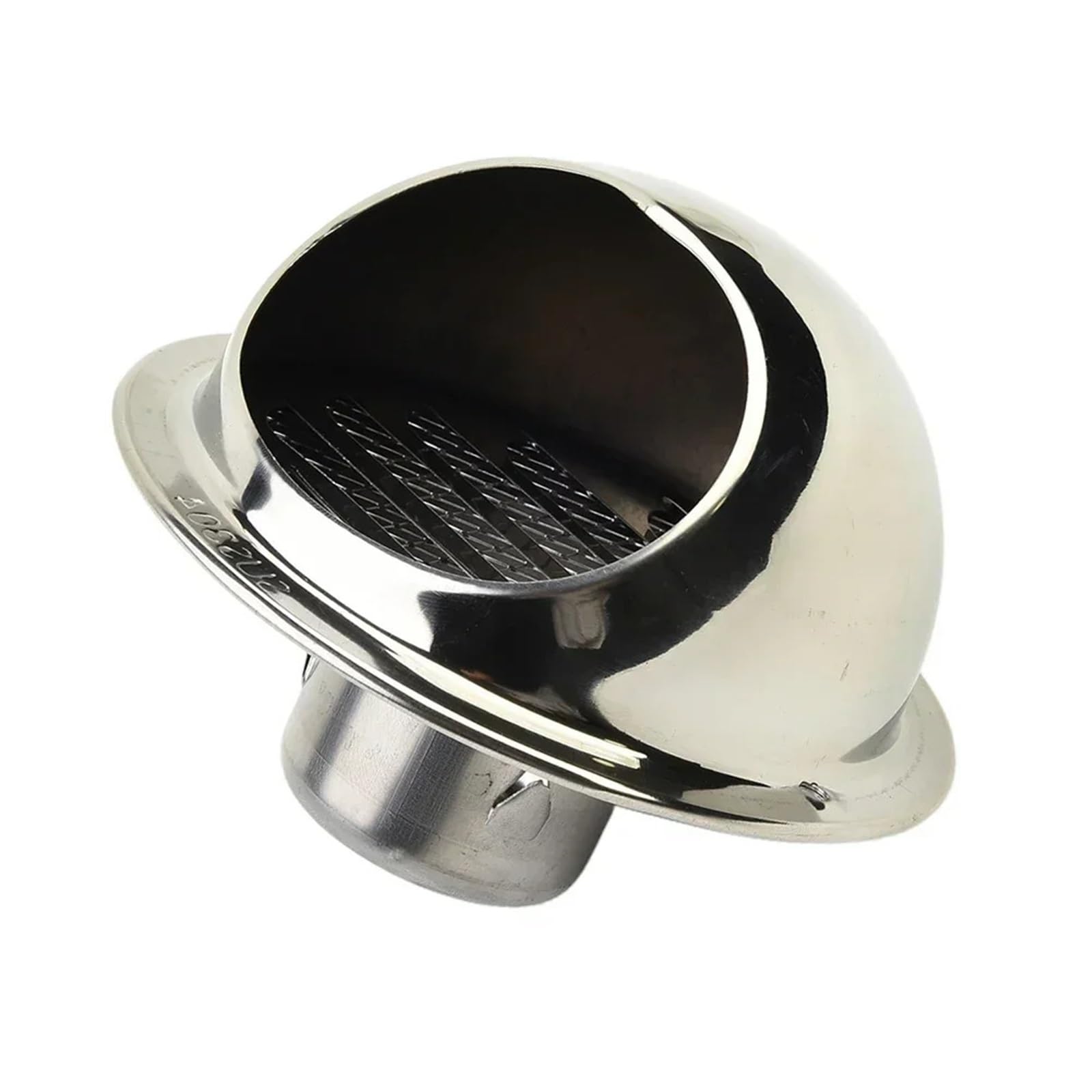 2pcs Round Vent Outlet Air Grille Stainless Steel Tumble Dryer Pipes/Hoses for Ventilation