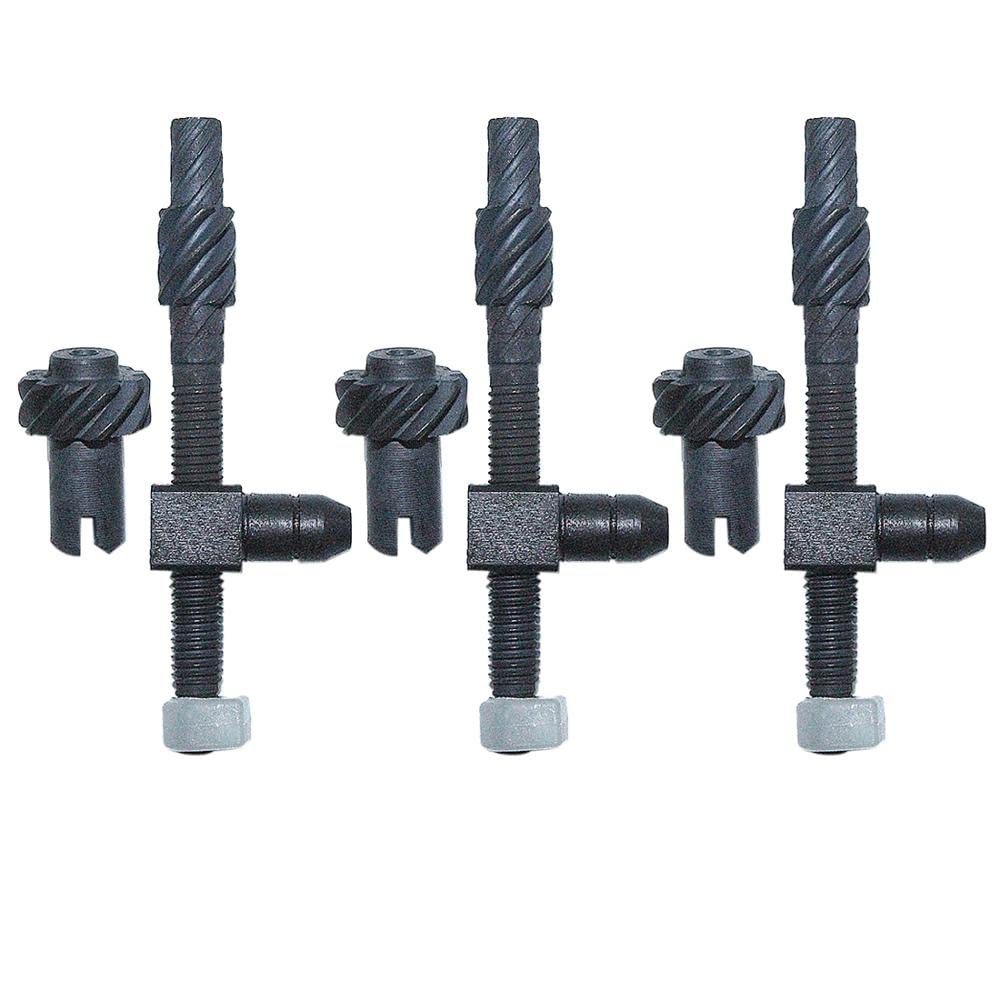 Juego de 3 Tornillos tensores de Ajuste de Cadena for Motosierra Rancher 455 460, Pieza de Repuesto 575260403.