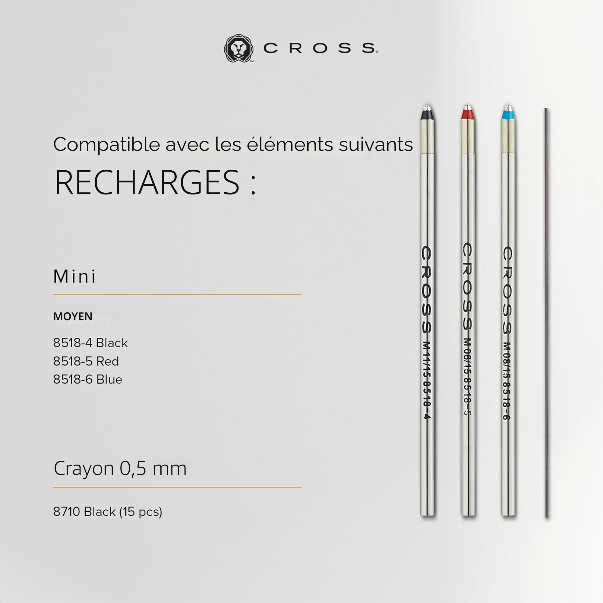 Cross Tech3 Stylo + Stylet Multifonctions Noir Satin/Attributs chromés