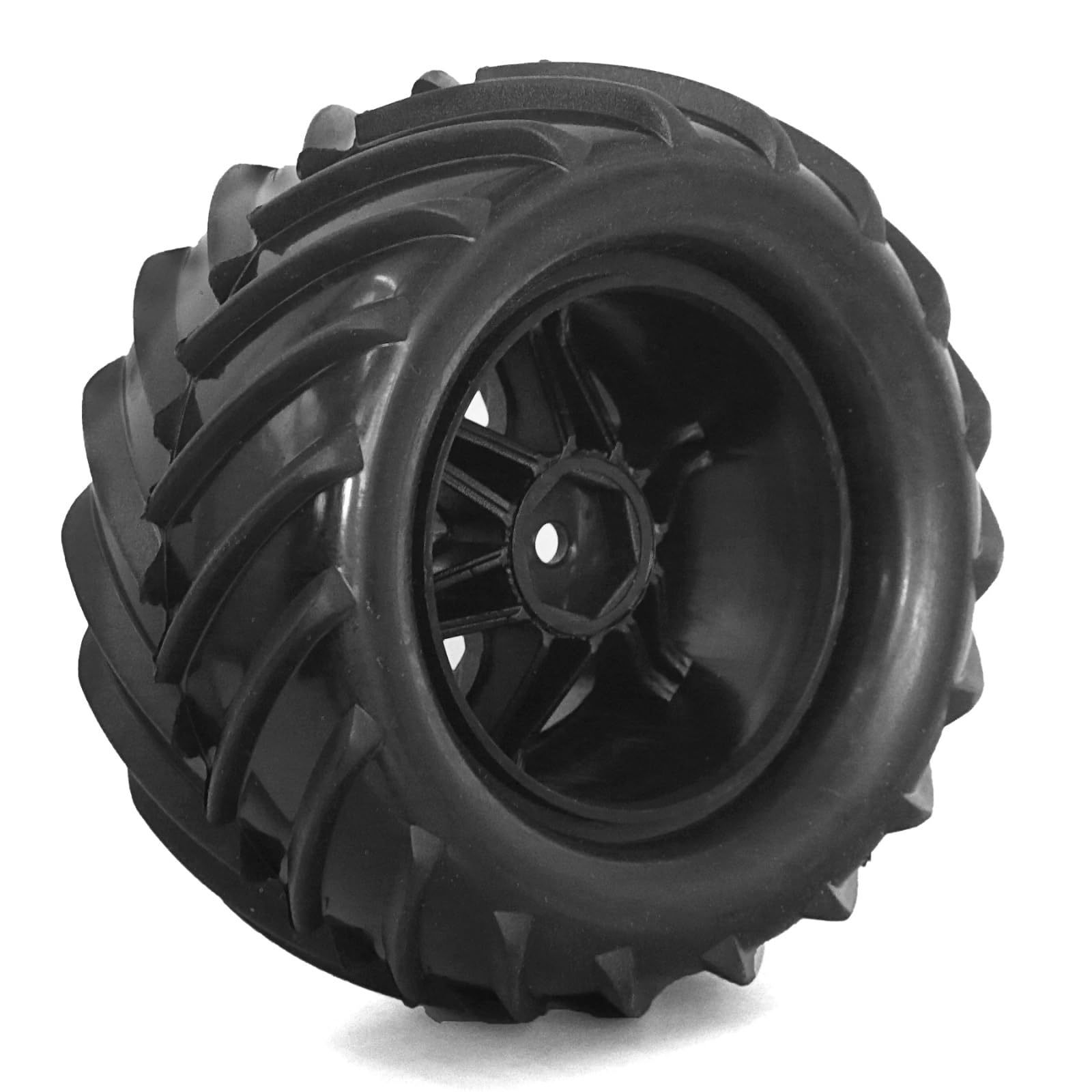 Per Traxxas Per E-Revo Per MJX 16207 16208 Per SCY 16101 Per HBX 1/16 4 Pezzi Monster Truck Per Buggy Pneumatici Ruota Esagonale RC Parti Di Automobili Ricambi Modellini RC