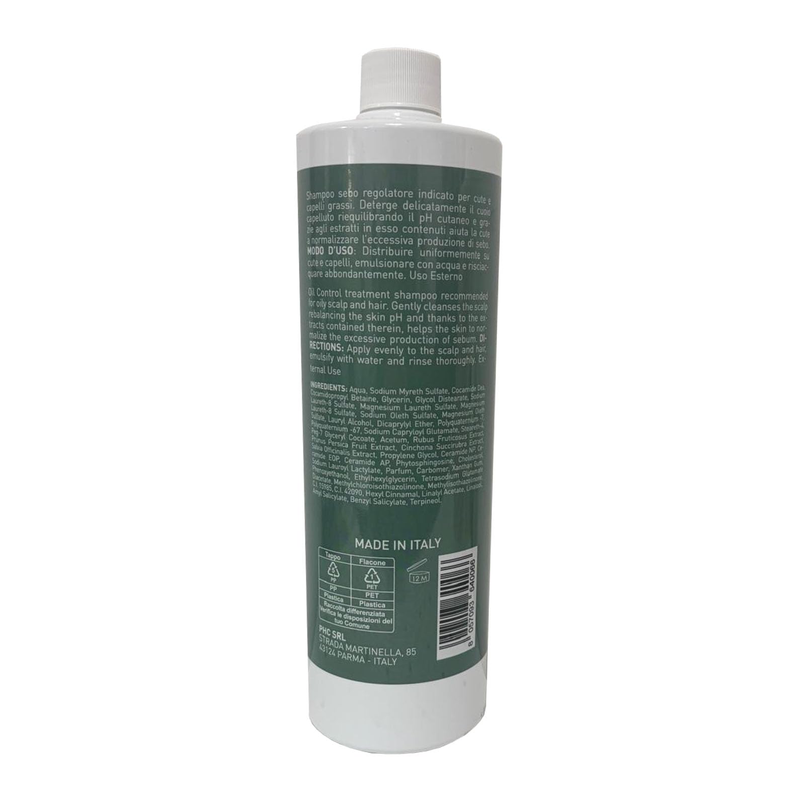 Shampoo PURE HERBAL capelli grassi 1000 ml (sebo regolatore)