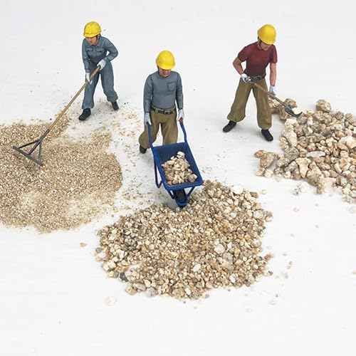 Warmtree 3 Box Rock Basing Kit Miniature Rock Landscape Rocks Gravel Scenic Sand Tabletop Layout Terrain Scenery Landscape Model Railroad Sand Table Material - Image 3