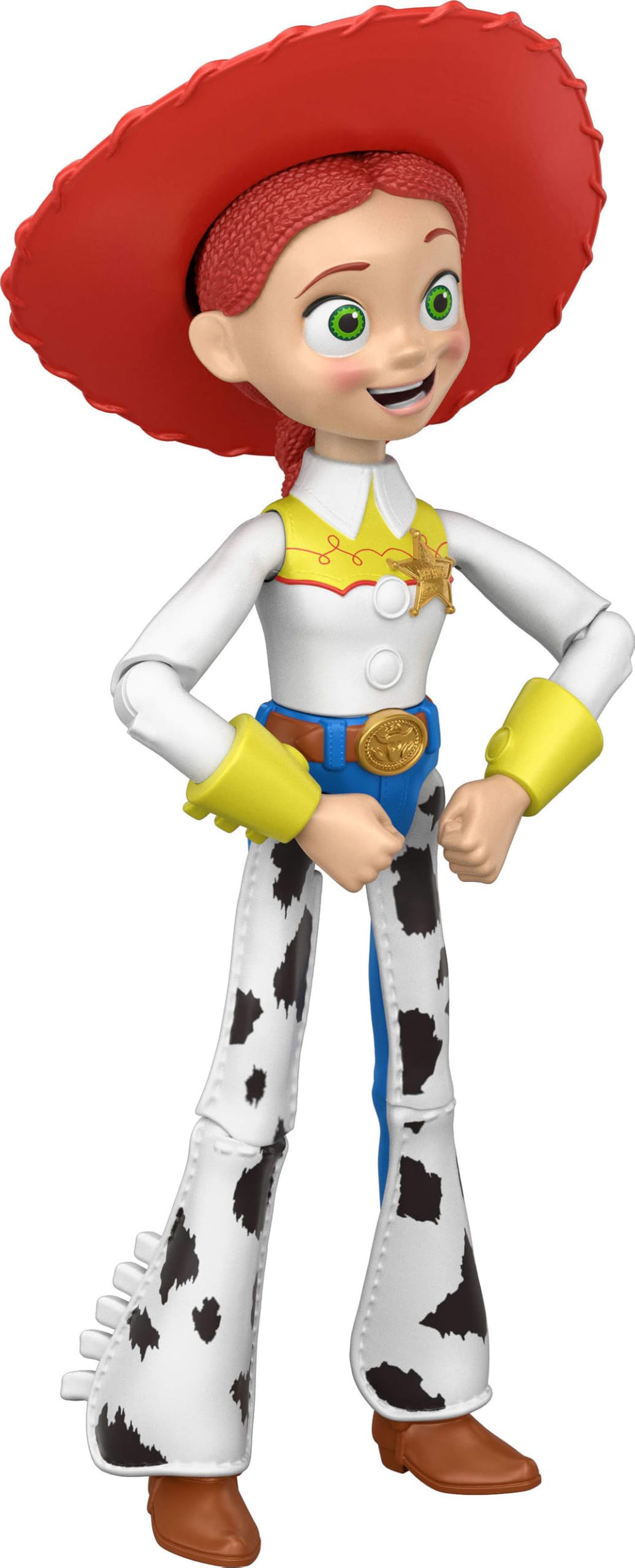 Mattel Disney Pixar Toy Story 5 „Tańcząca” kowbojka Jessie Figurka z funkcją (ok. 30 cm), 12 punktów ruchu, filmowy wygląd, zabawka dla dzieci 3+, JKV40