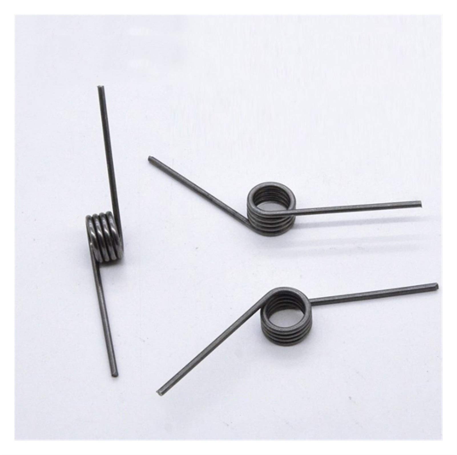 Torsion Spring Steel High Strength V-Shaped Wire Diameter 2.0mm Outer Diameter 14.7mm Angular Length 40mm Torsion Springs (Length : 2pcs)