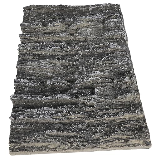 BCOATH Reptile Tank Background Limestone Decorative Board for Aquarium and Terrarium Realistic Effect for Snake Lizard Turtle Habitats Durable and Easy to Install