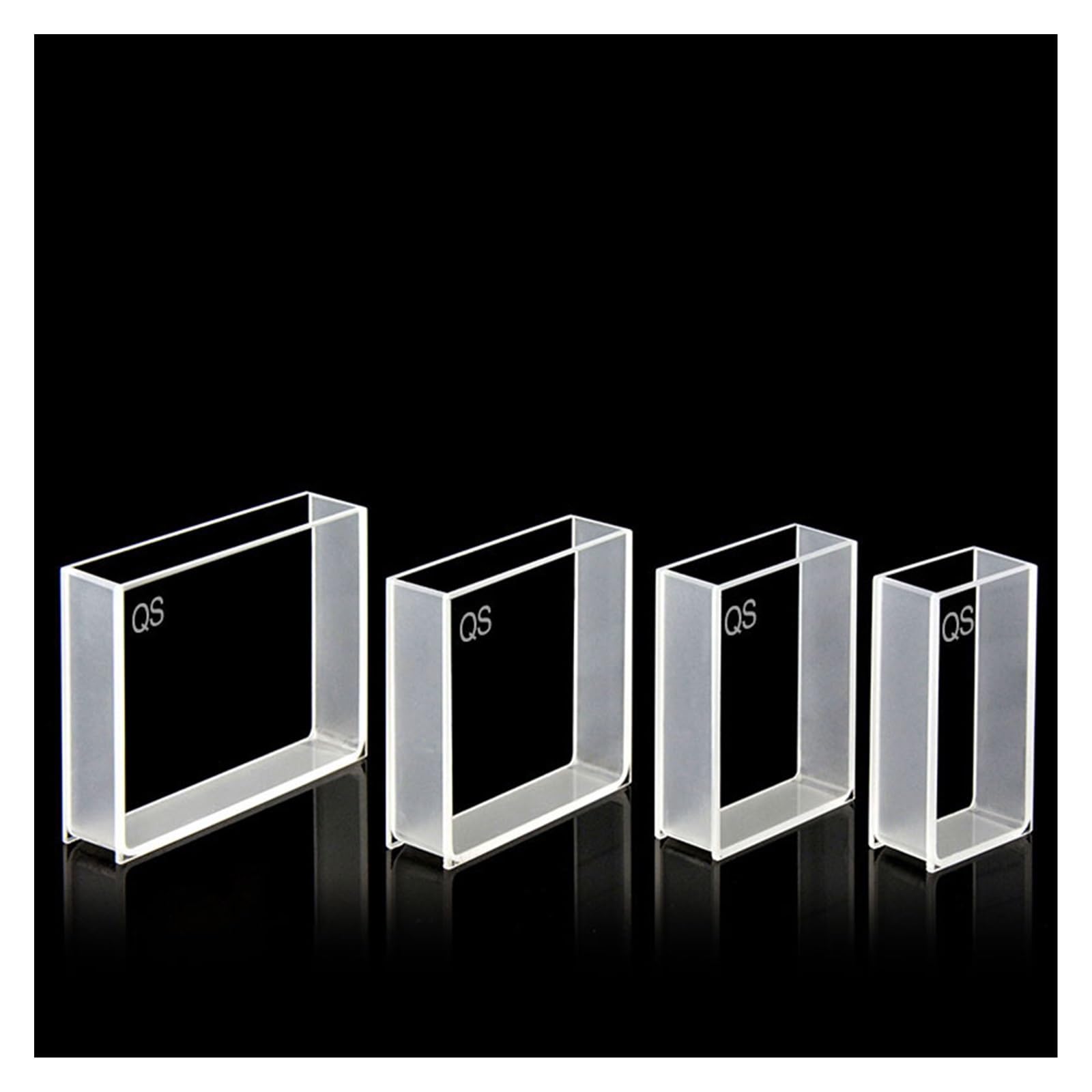 Cuvetta al quarzo 20/30/40/50mm Grande trasparente integrata Resistente agli acidi e alcali, alle soluzioni organiche(30mm(10.5ml))