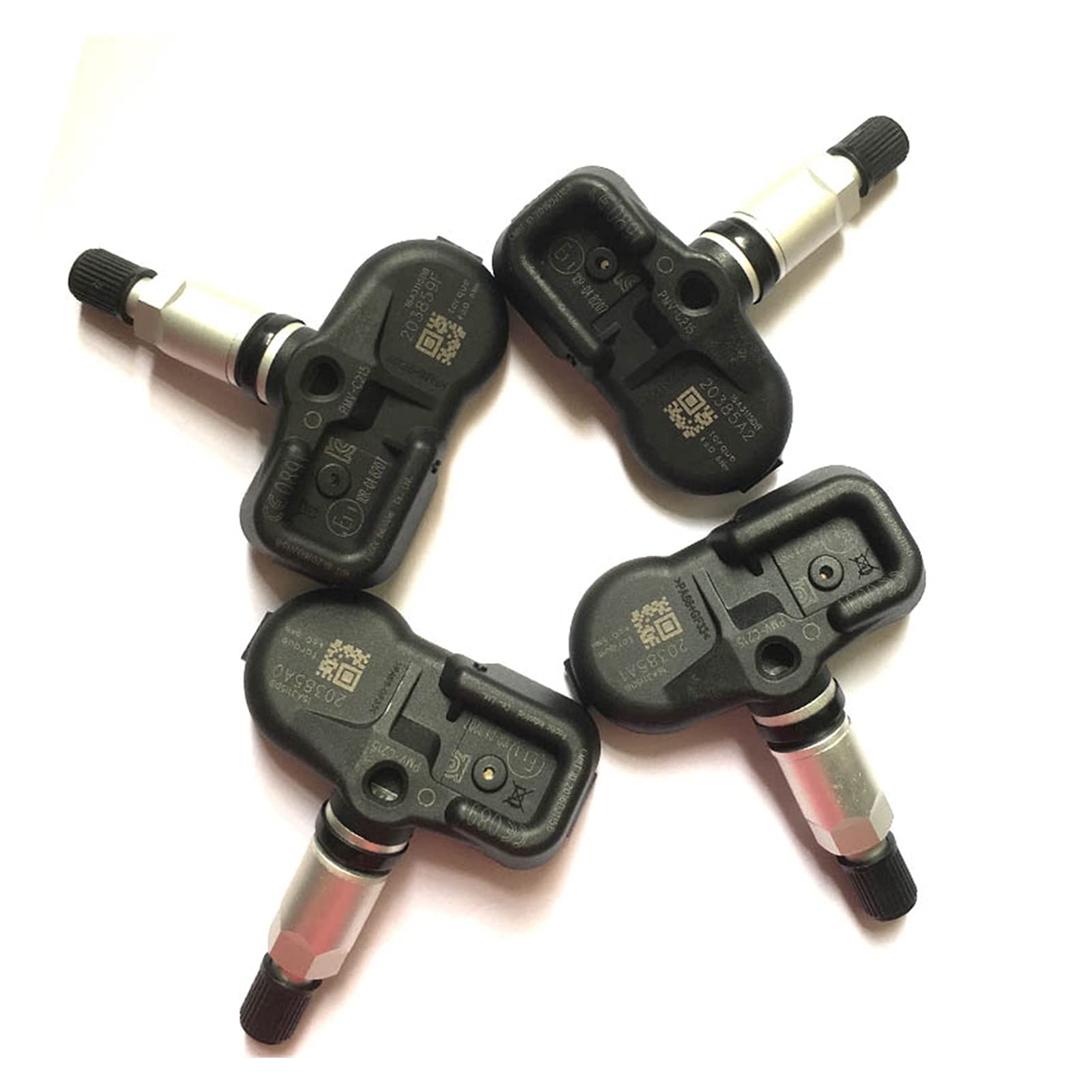 Tyre Pressure Sensor 12pcs Tire Pressure Monitor Sensor PMV-C215 42607-48020 433MHz For 2016-2022 T-o-y-o-t-a C-H-R C-a-m-r-y L-a-n-d C-r-u-i-s-e-r P-r-a-d-o L-e-x-u-s Tyre Pressure Monitoring System