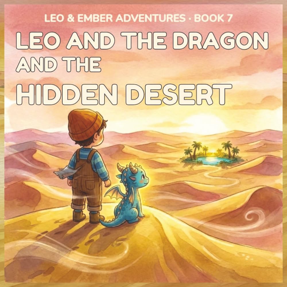 LEO AND THE DRAGON AND THE HIDDEN DESERT: A Magical Adventure About Courage, Patience, and Taking One Step at a Time.: 7 (LEO & EMBER ADVENTURES)