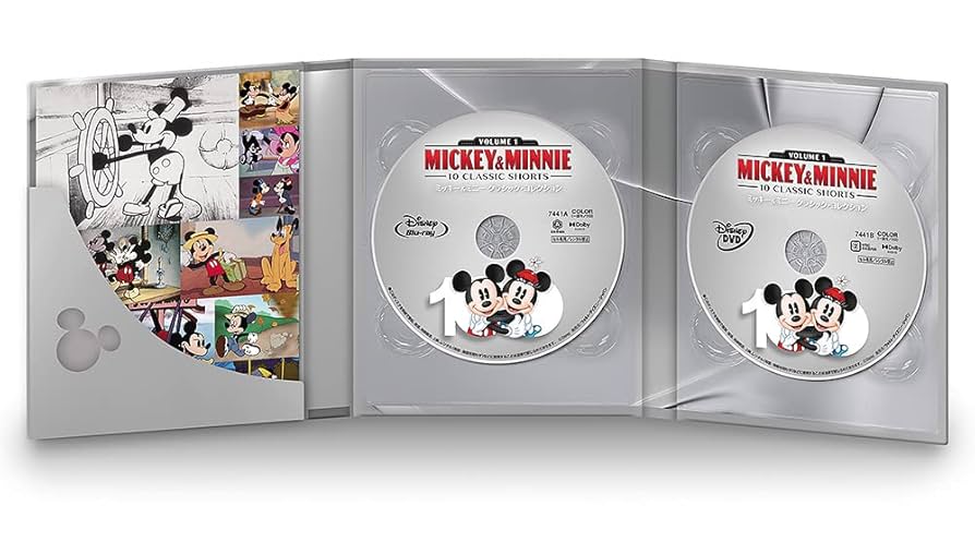 Mickey & Minnie Classic Collection MovieNEX Disney 100
