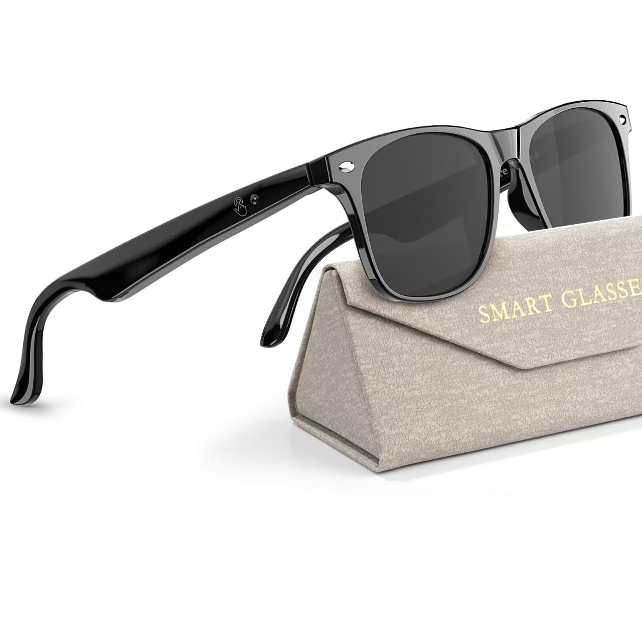 Photo 1 of EarlySincere 2026 Men's and Women's Ai Smart Glasses, Ai Real-Time Translation with 164 Languages, 50 Hour Battery Life, Uv Protection, Ip65 Waterproof Ai Glasses