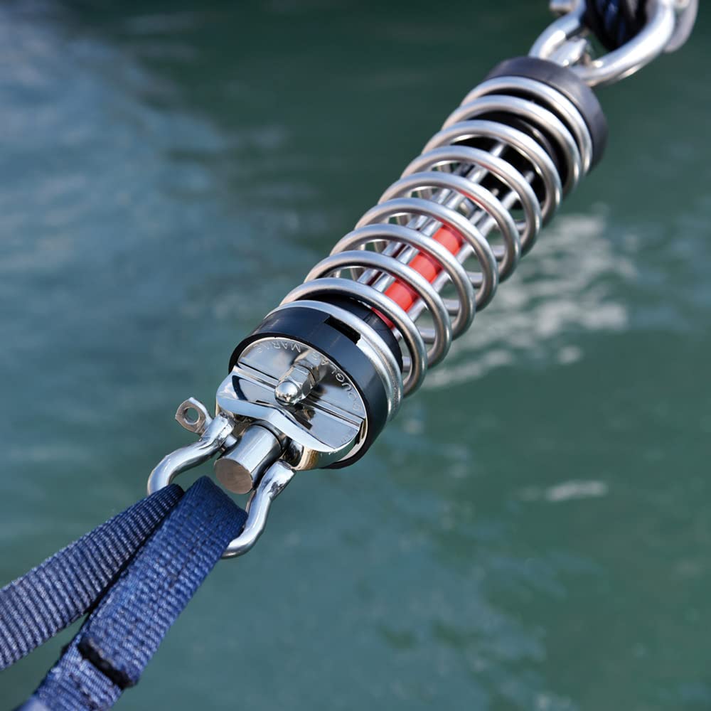 Molla per Ormeggio Barca | Acciaio Inox | Nautica Accessori Ormeggio Nave | Molloni Ammortizzatori da Ormeggio