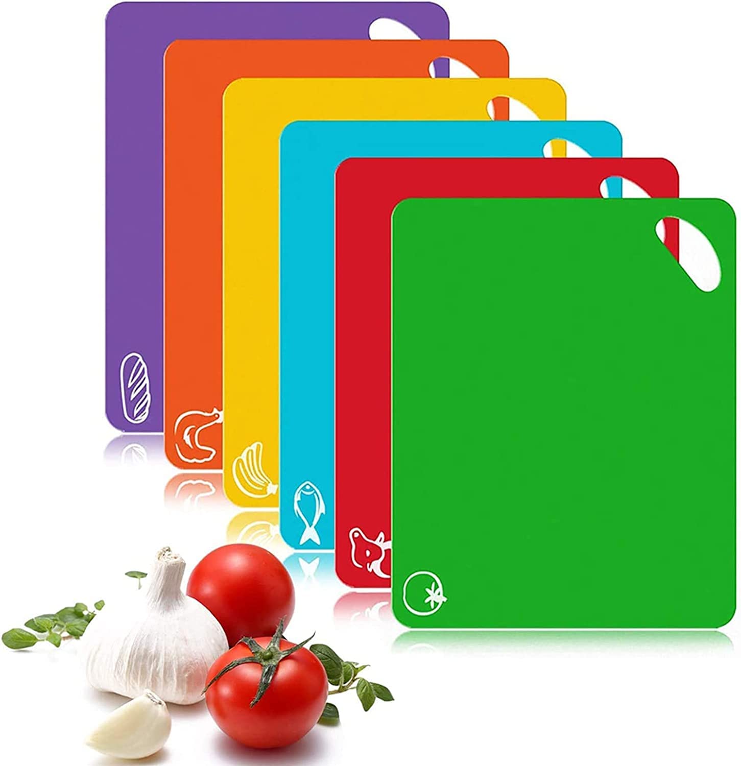 Buy Cutting Board Set, Chopping Board Set Flexible Kitchen Plastic