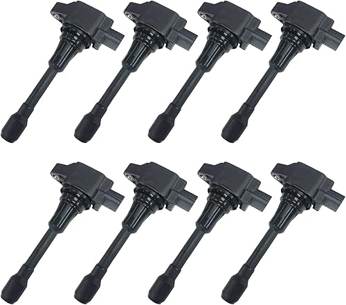 Miniatura 3 de Juego de 8 bobinas de encendido compatibles con Nissan March K13 Sunny N17 Sylphy B17 Tiida C12 Reemplazo de pieza # 22448-1HM0A MWH99700-801
