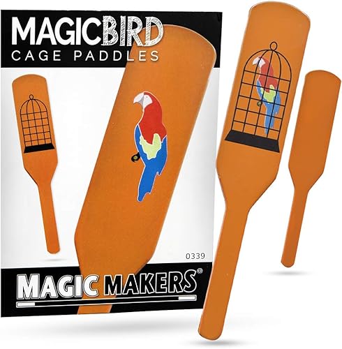 Magic Makers Palas de jaula para pájaros Magic Trick