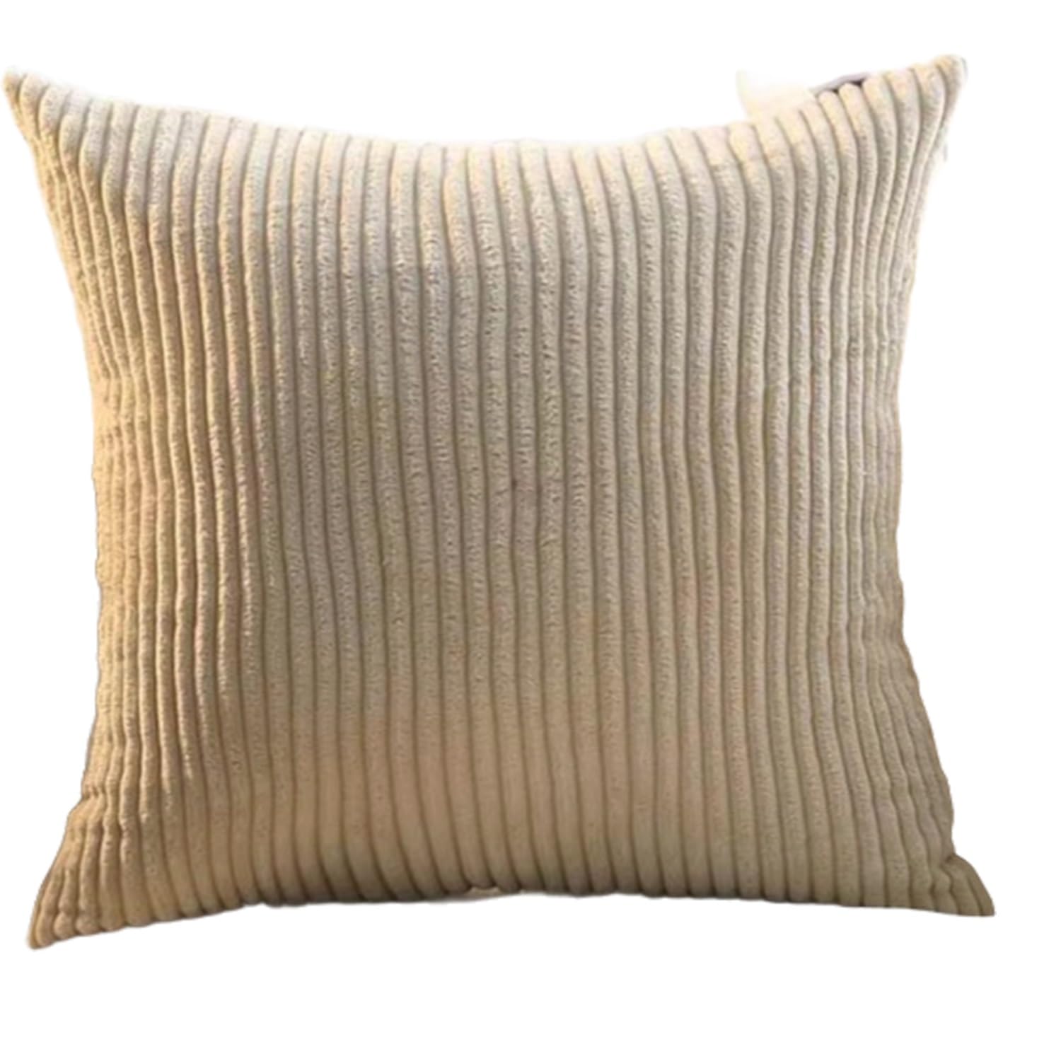 Miecoae Corduroy Soft Decorative Square Rectangle Throw Pillow Cover 60x60 50x70 80x80 cm Cushion Covers Pillowcase, Home Decorations for Sofa Couch Bed Chair(Q18,2pcs 80x80cm)