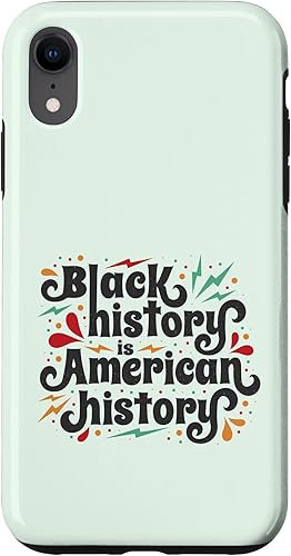 Miniatura 1 de iPhone XR BLACK HISTORY IS AMERICAN HISTORY Month African Pride Meme Case